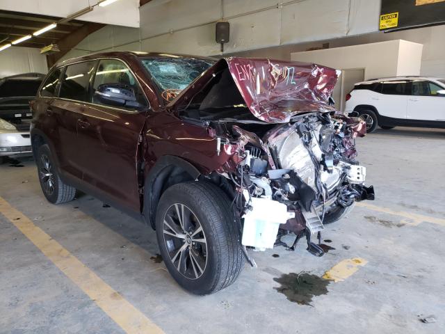 toyota highlander 2019 5tdzzrfhxks298944