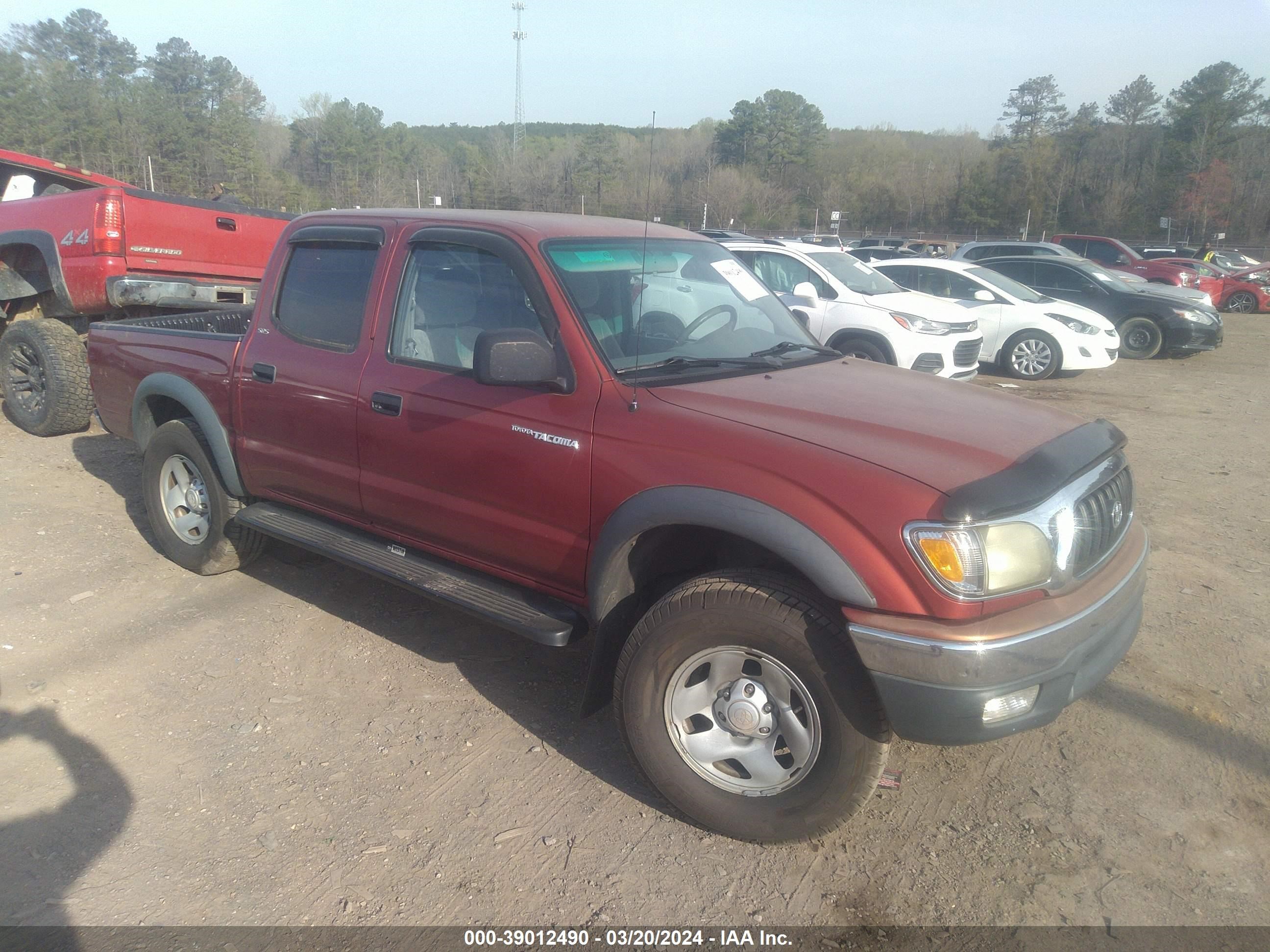 toyota tacoma 2002 5tegm92n62z090368