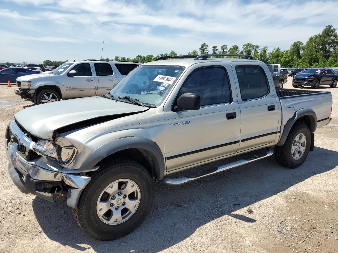 toyota tacoma 2001 5tegn92n41z878254