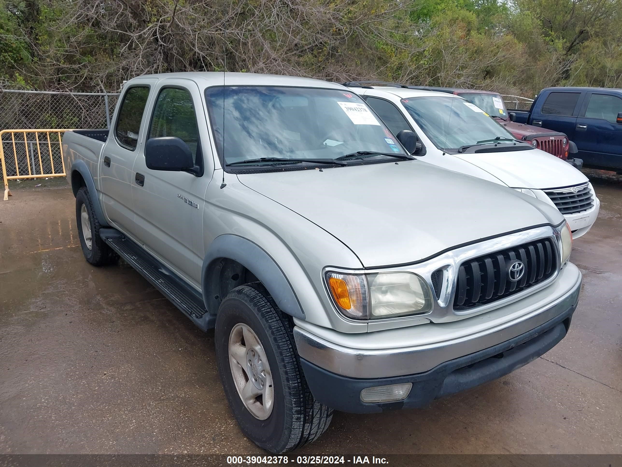 toyota tacoma 2001 5tegn92n51z814059