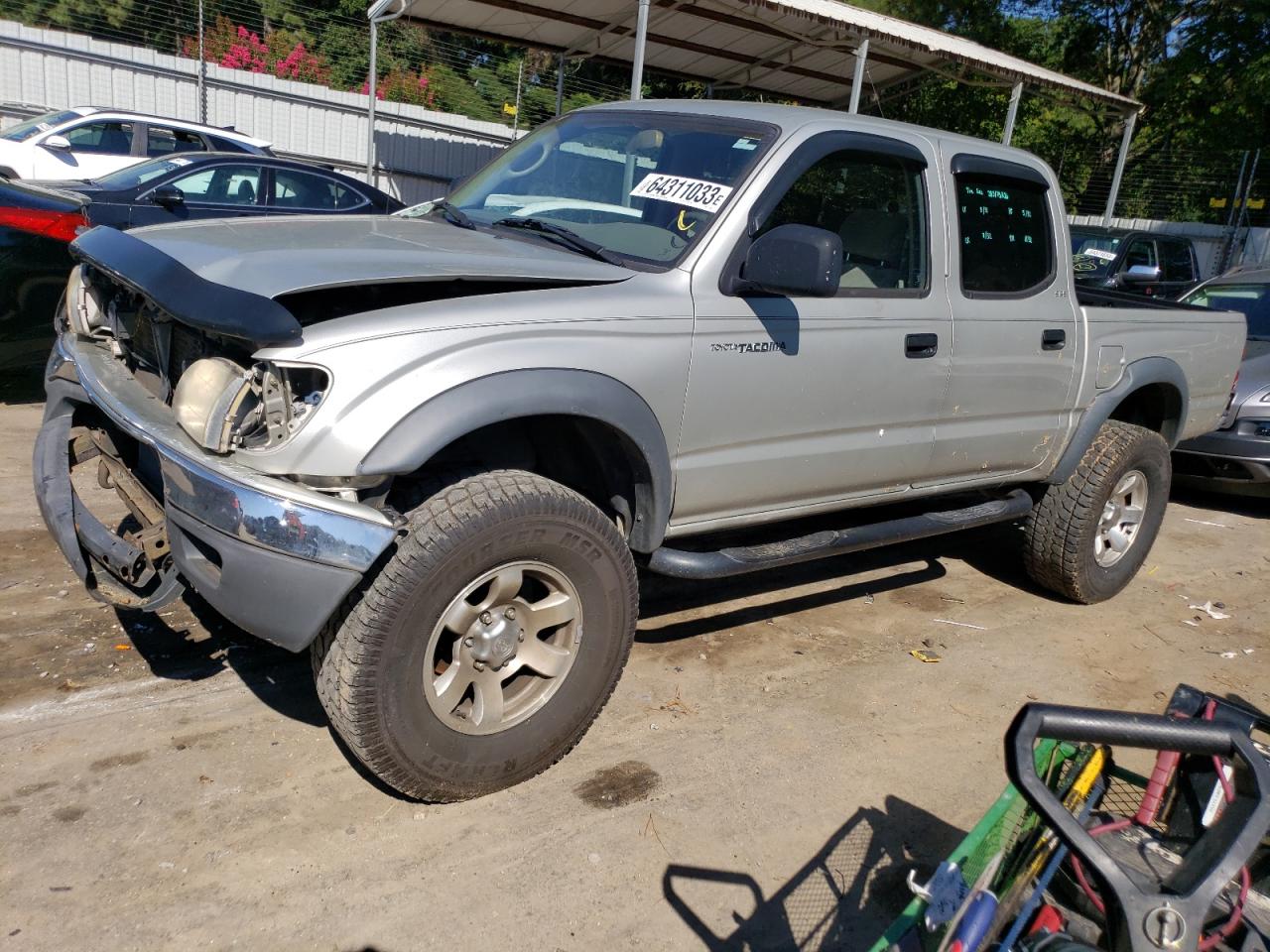 toyota tacoma 2002 5tegn92n52z075454