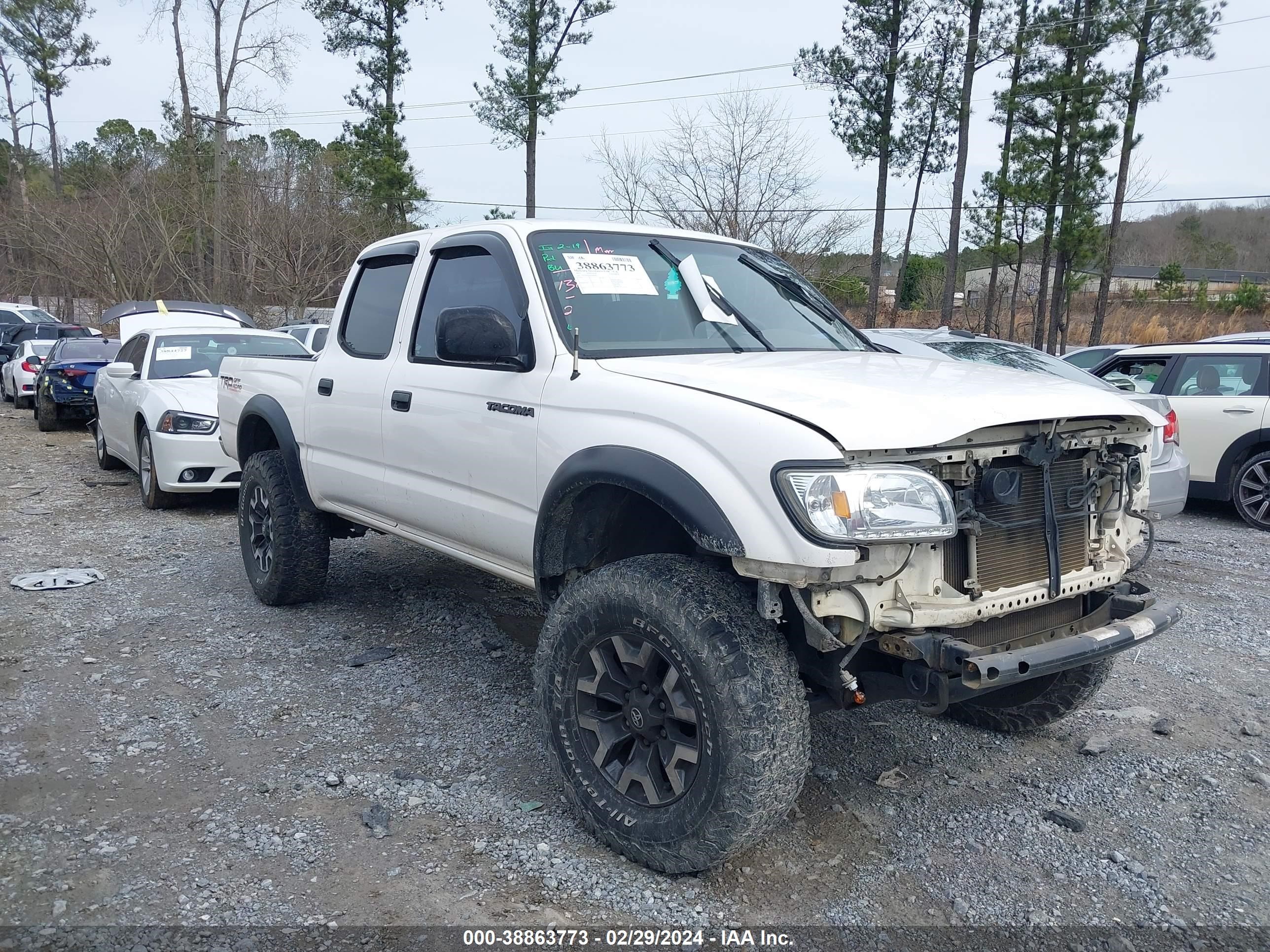 toyota tacoma 2002 5tegn92n62z046013