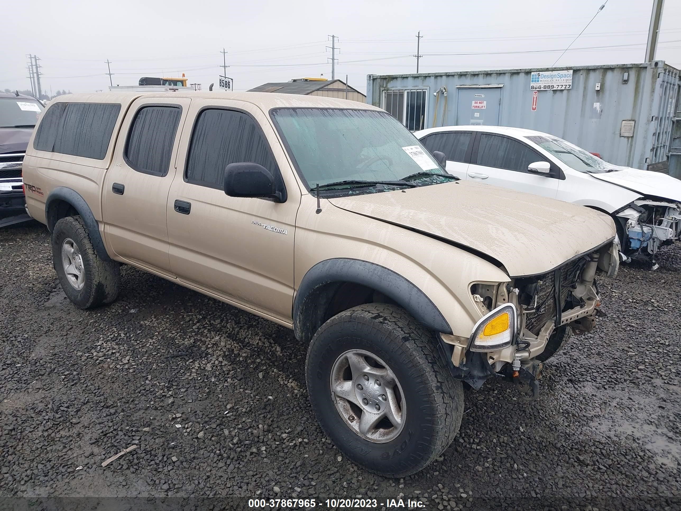 toyota tacoma 2002 5tegn92n72z017331