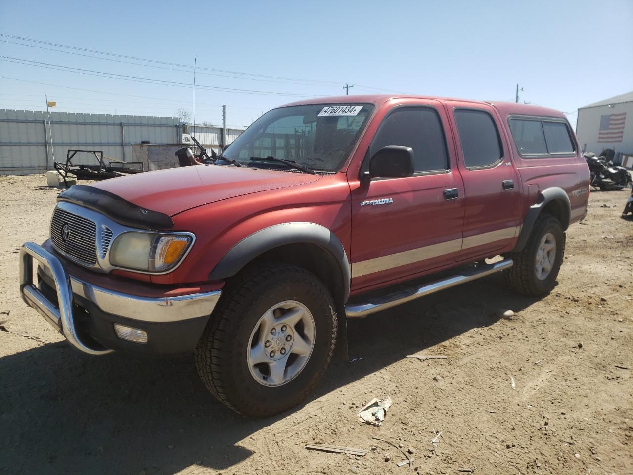 toyota tacoma 2001 5tegn92n91z771264