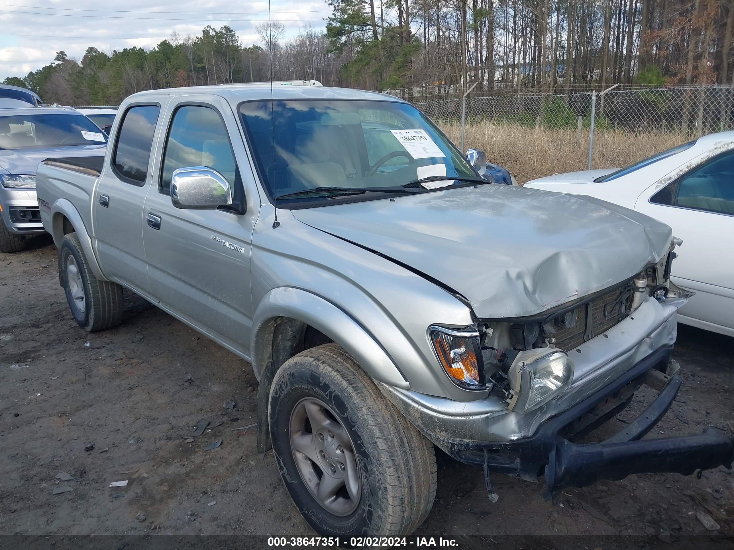 toyota tacoma 2004 5tegn92nx4z326178