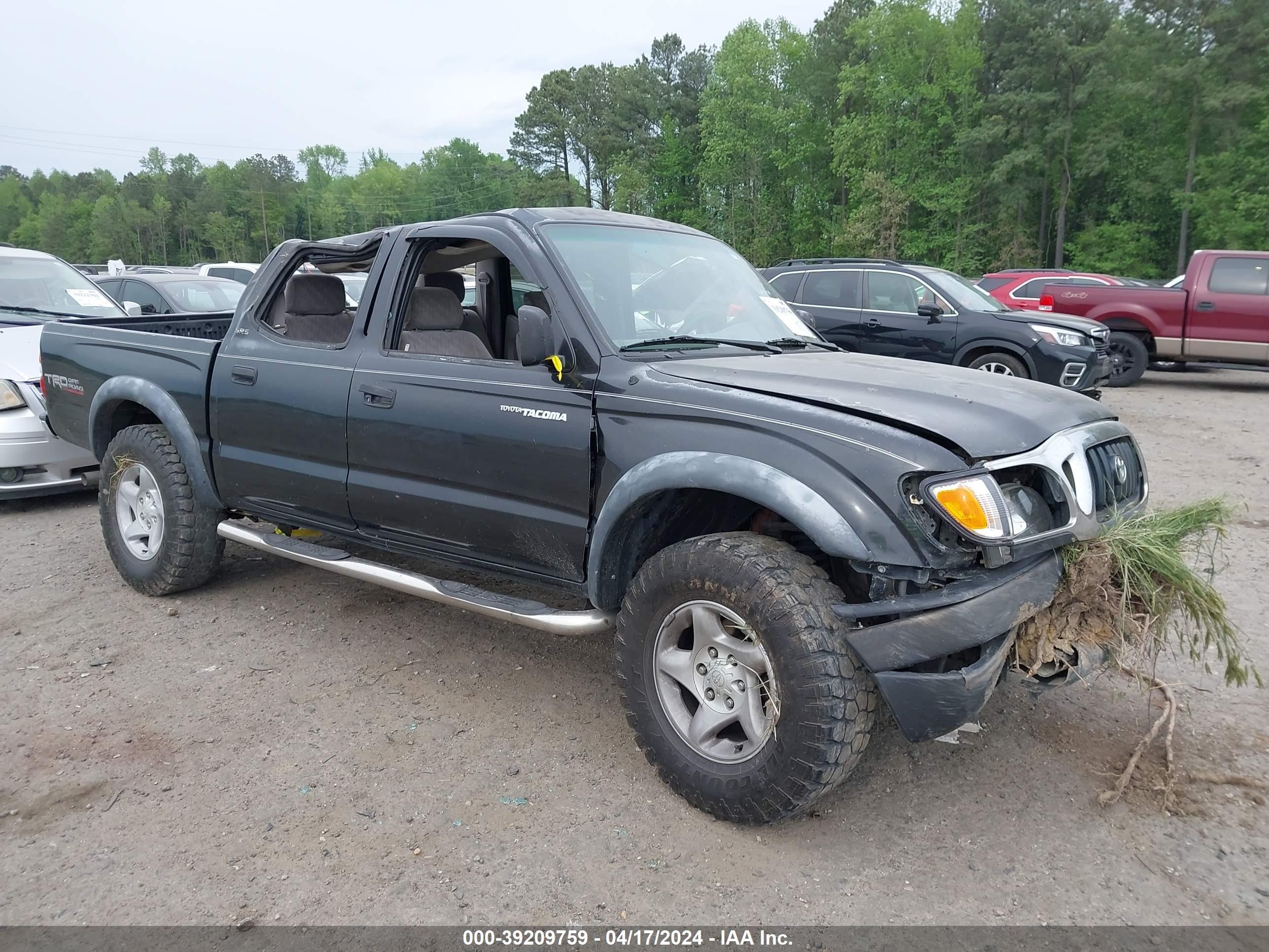 toyota tacoma 2001 5tehn72n11z744083