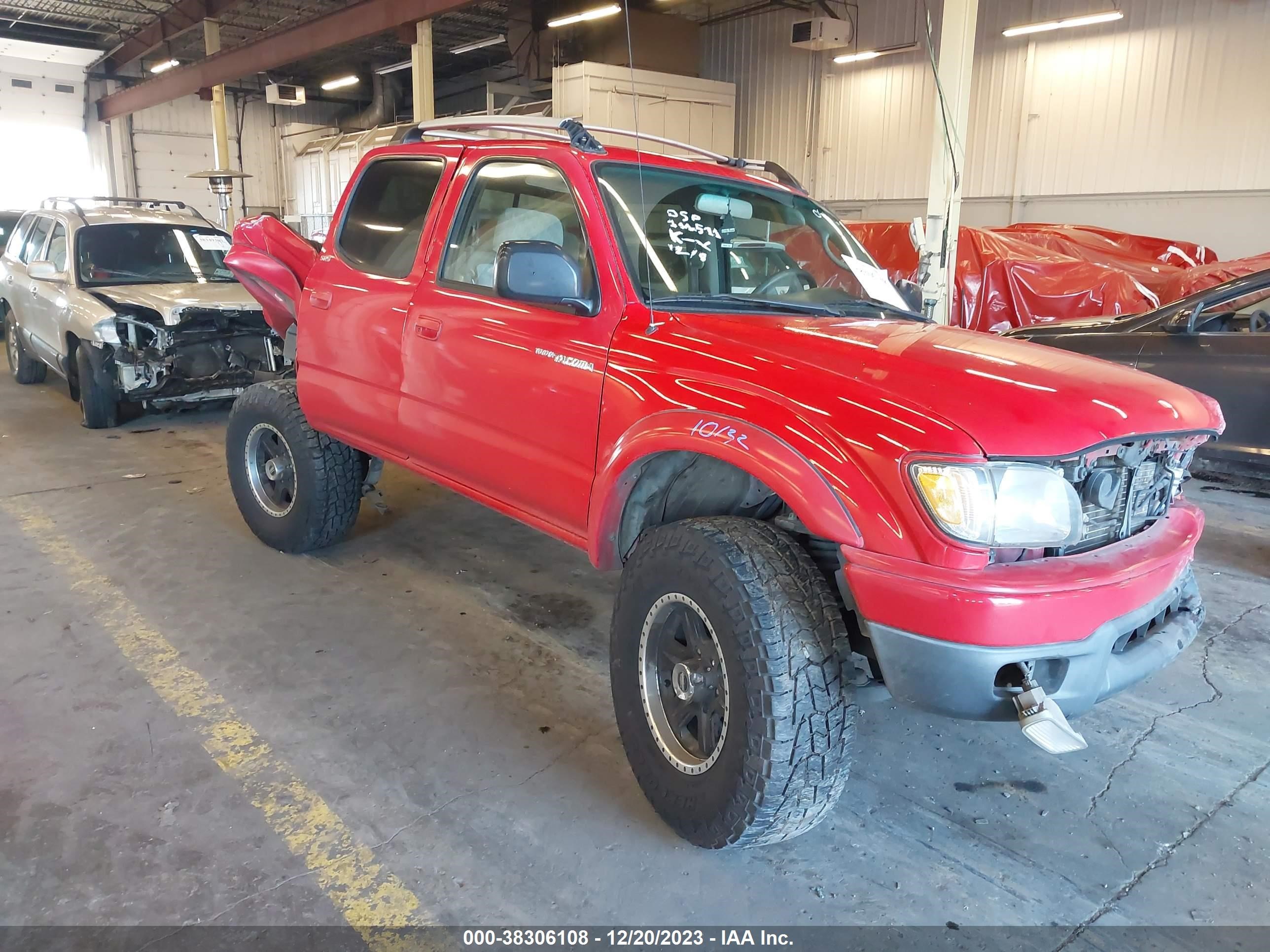 toyota tacoma 2002 5tehn72n12z012165