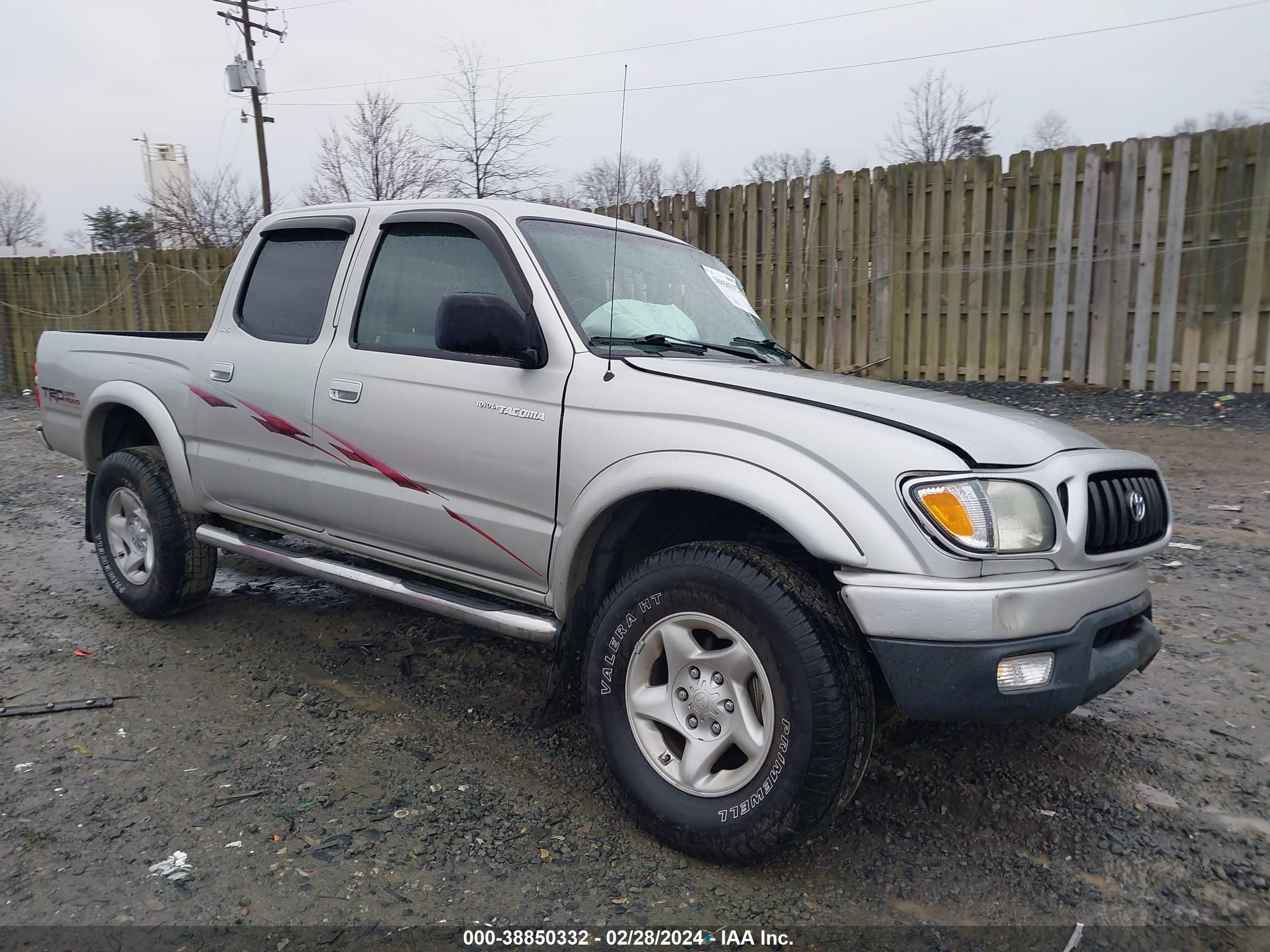 toyota tacoma 2004 5tehn72n14z369641