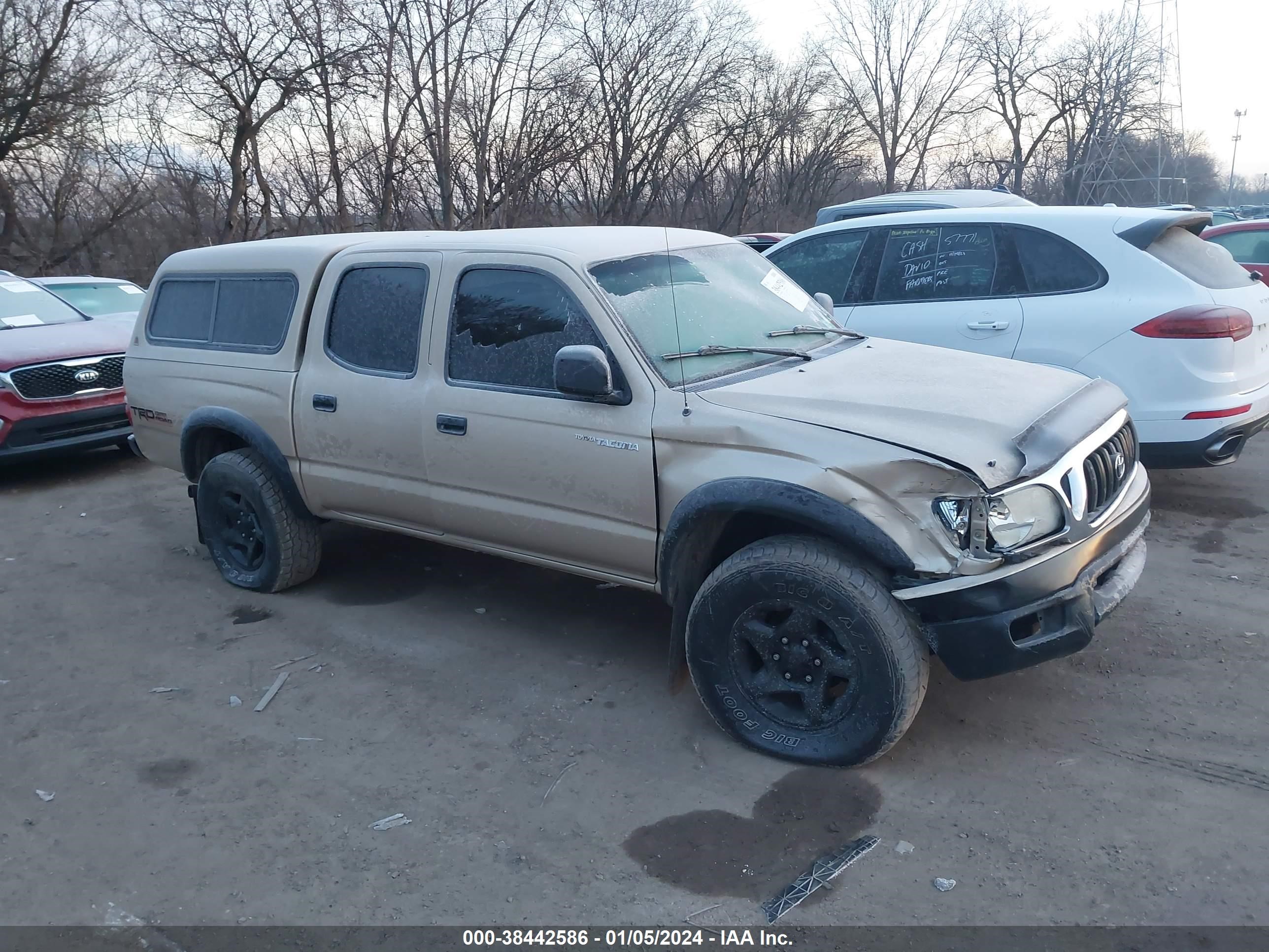 toyota tacoma 2004 5tehn72n44z395358