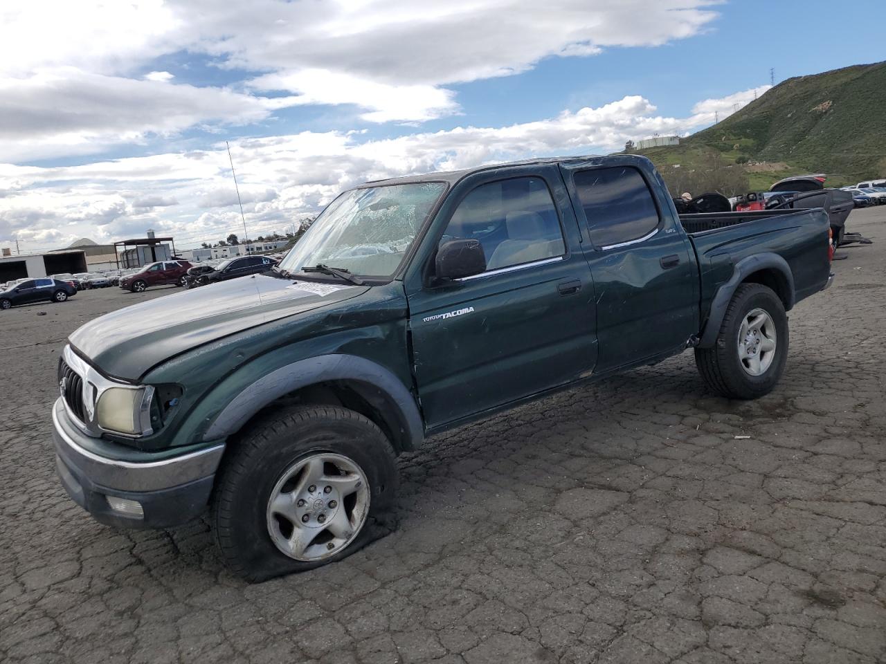 toyota tacoma 2001 5tehn72n51z757614