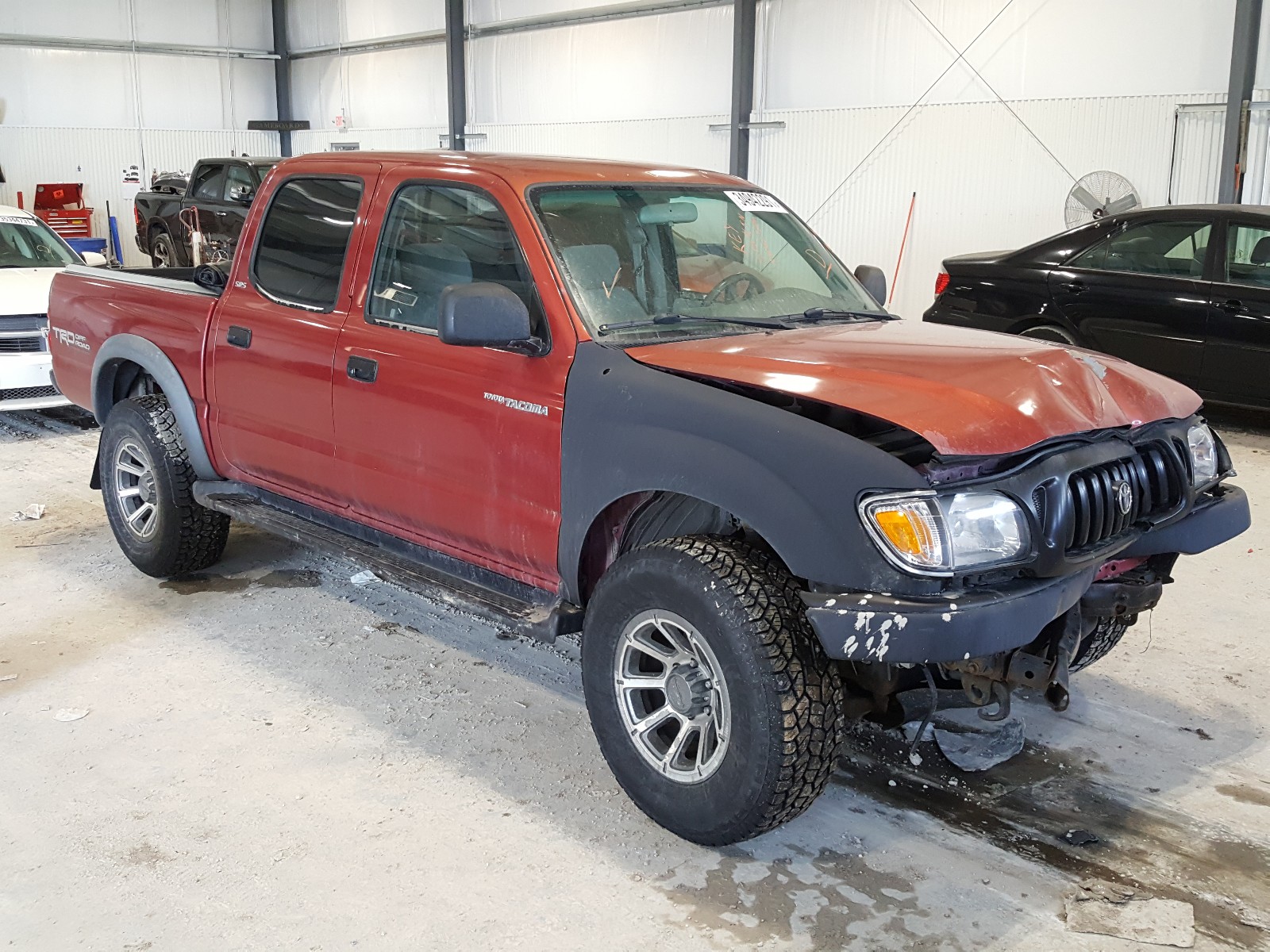 toyota tacoma dou 2001 5tehn72n71z759395