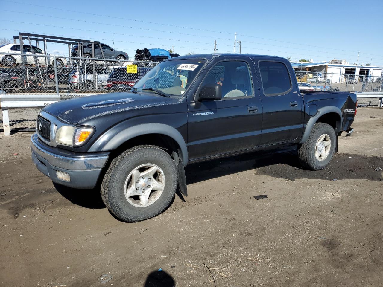 toyota tacoma 2003 5tehn72nx3z230557