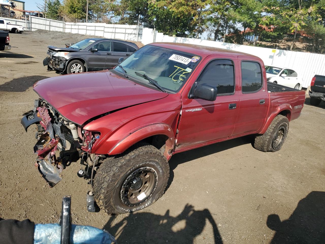 toyota tacoma 2004 5tehn72nx4z310037