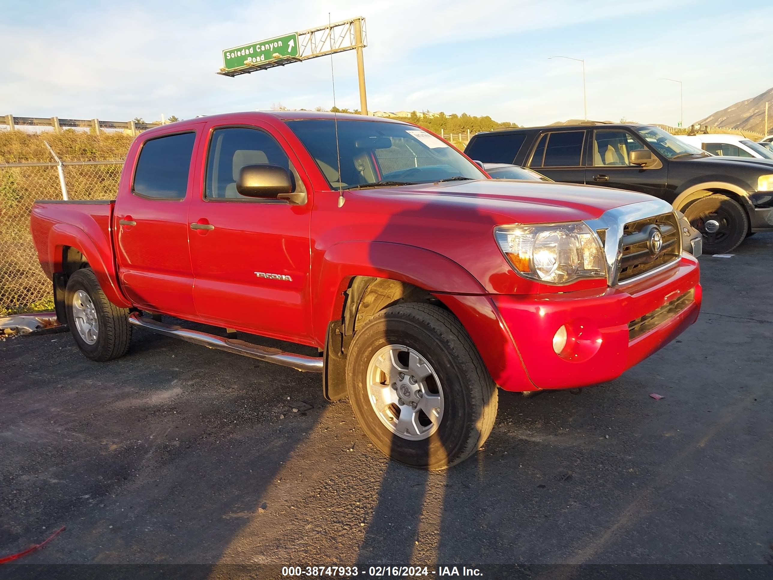 toyota tacoma 2005 5teju62n35z095729