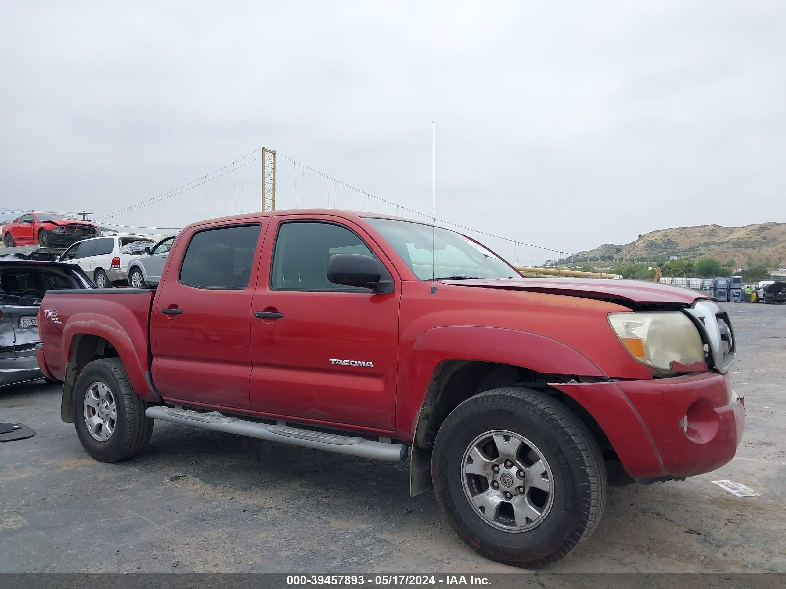 toyota tacoma 2007 5teju62n47z396562