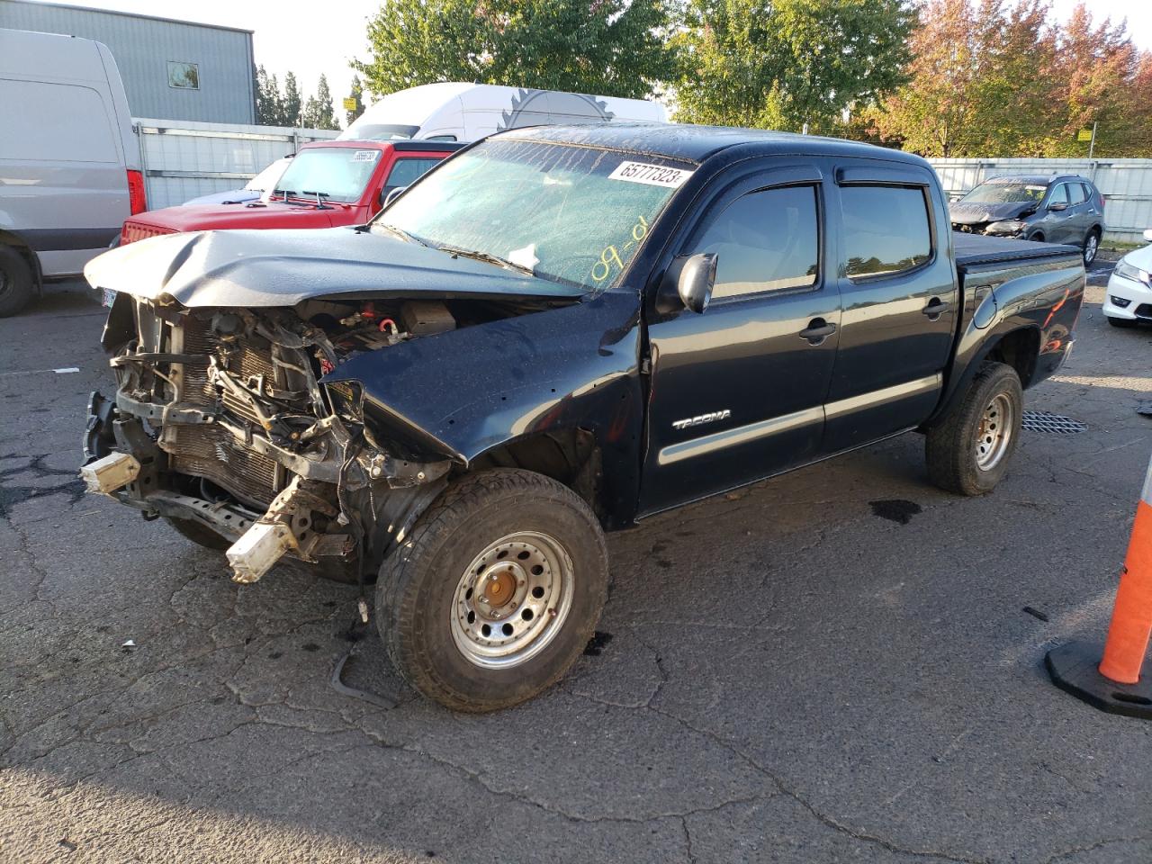 toyota tacoma 2005 5teju62n55z127323