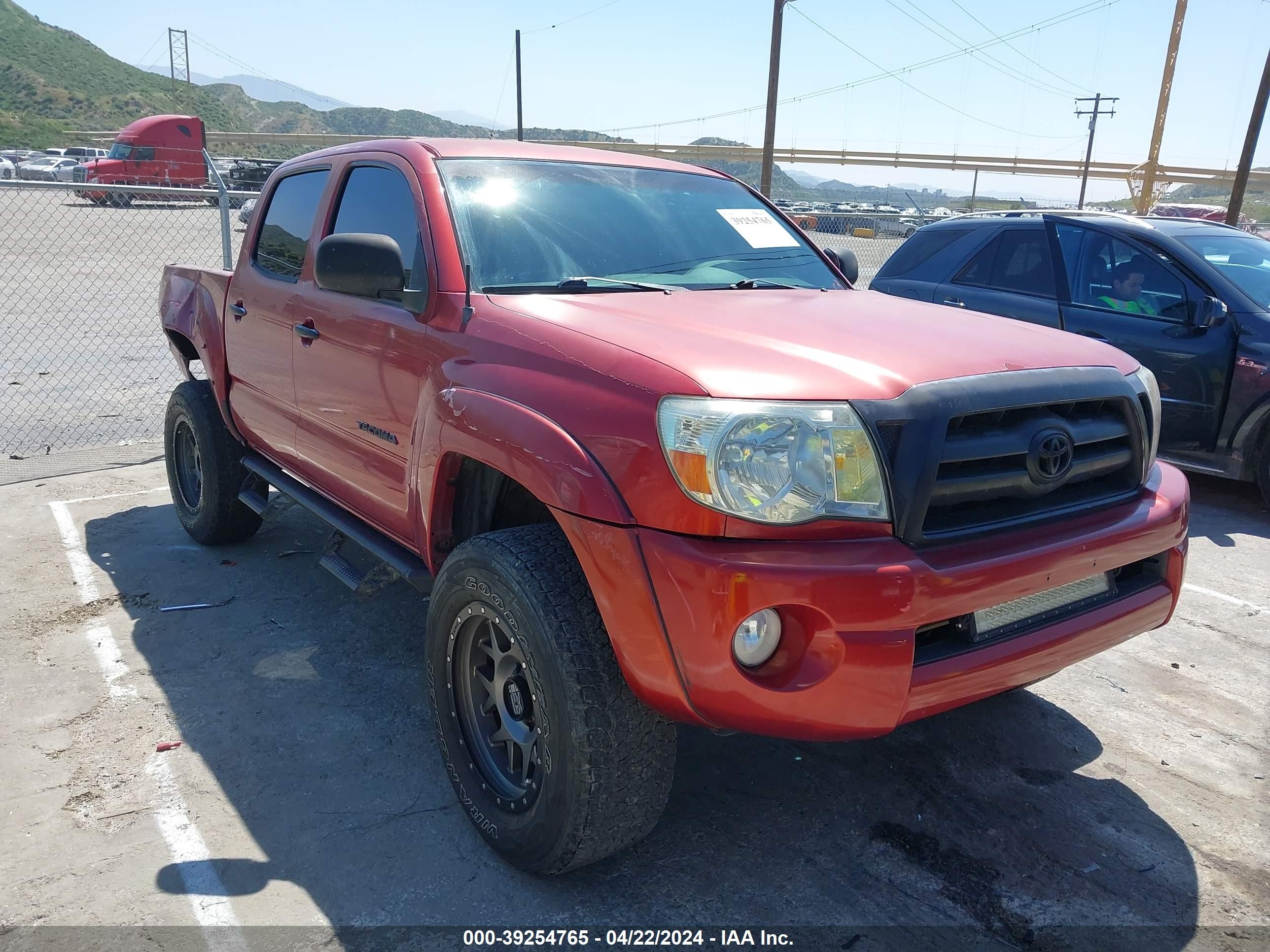 toyota tacoma 2008 5teju62n58z507072