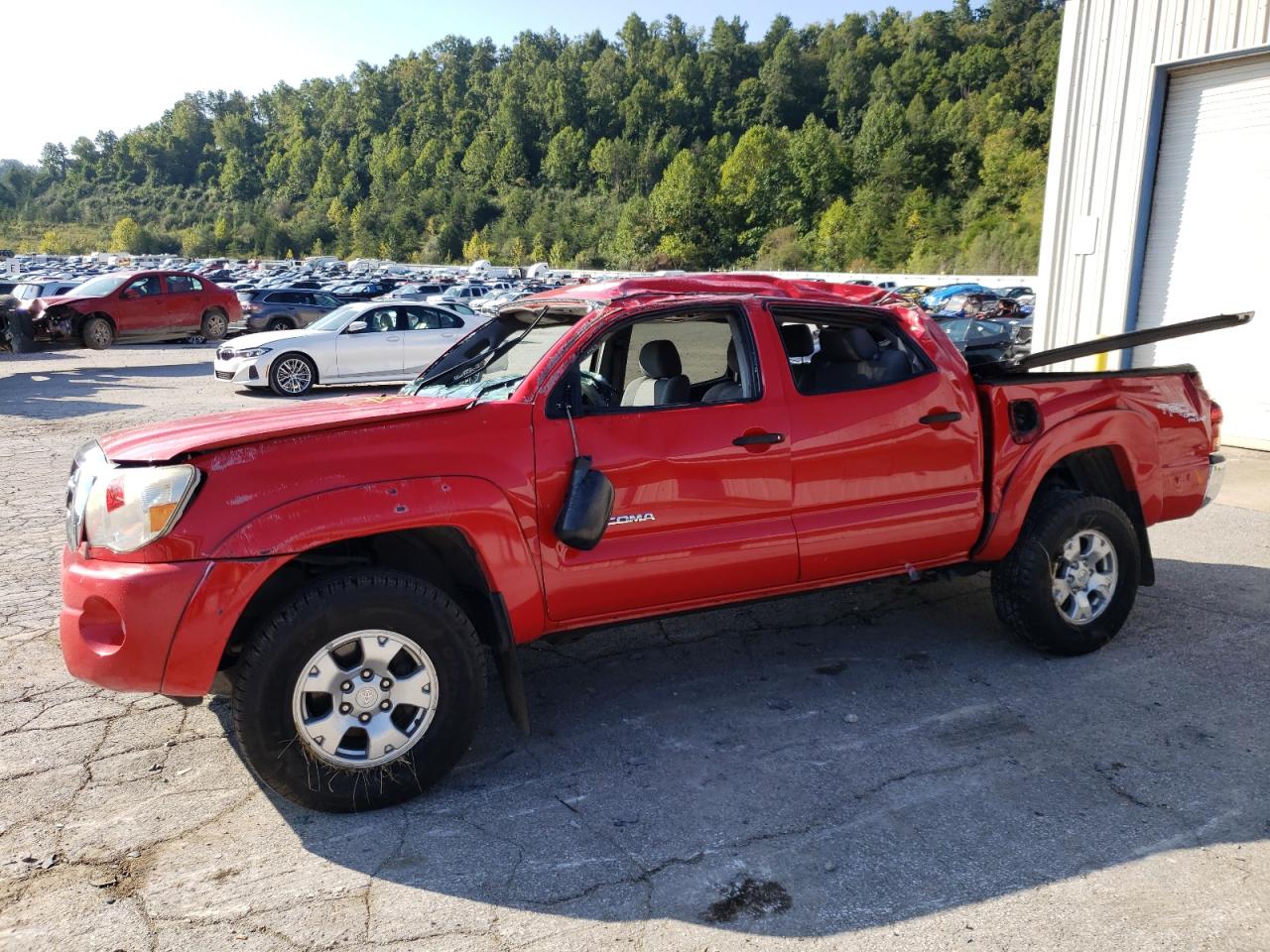 toyota tacoma 2007 5telu42n37z343428