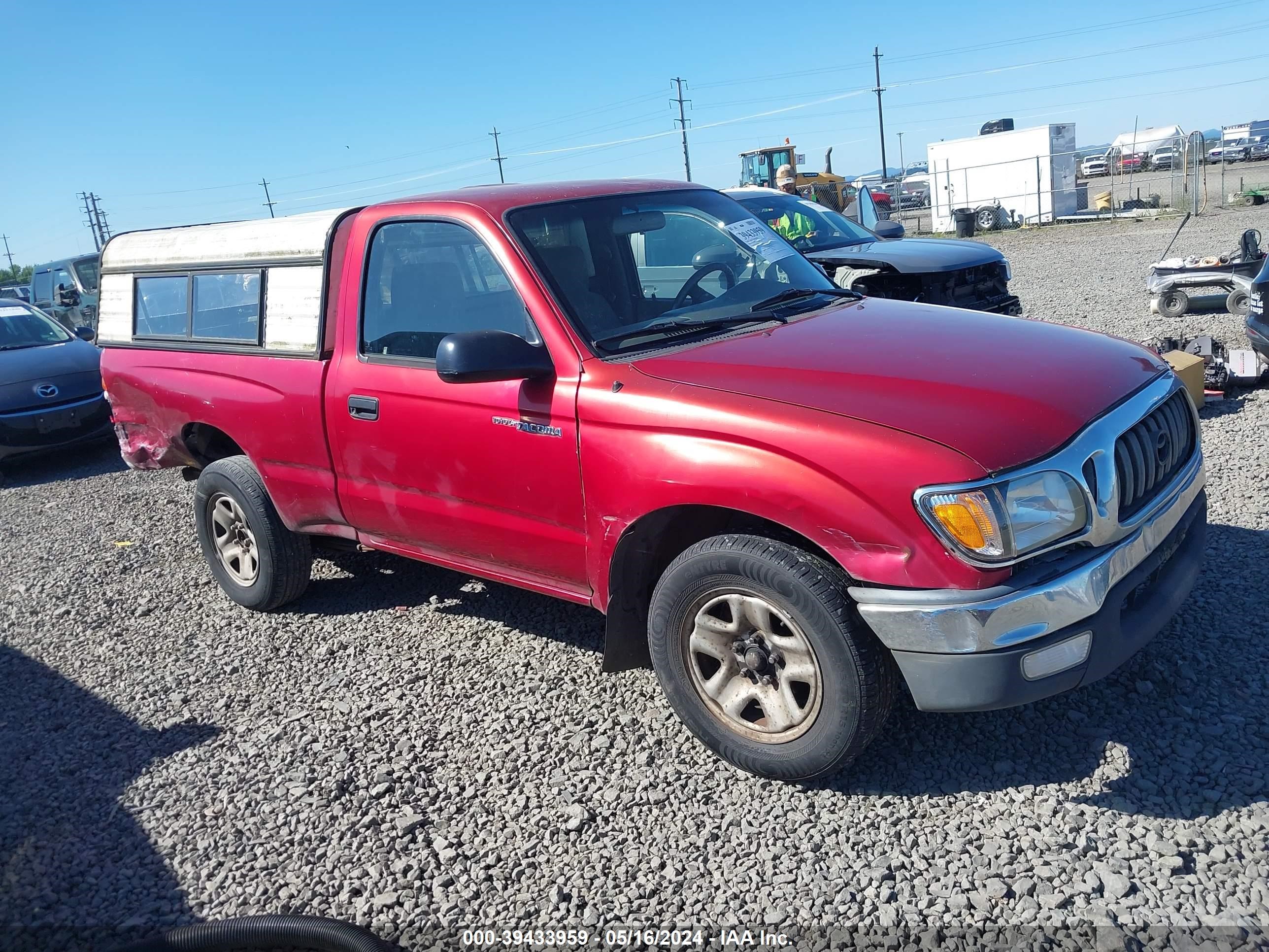 toyota tacoma 2003 5tenl42n13z188352