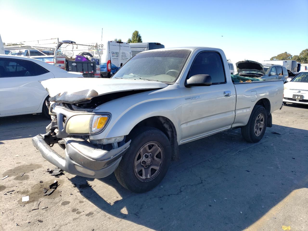 toyota tacoma 2003 5tenl42n13z239512