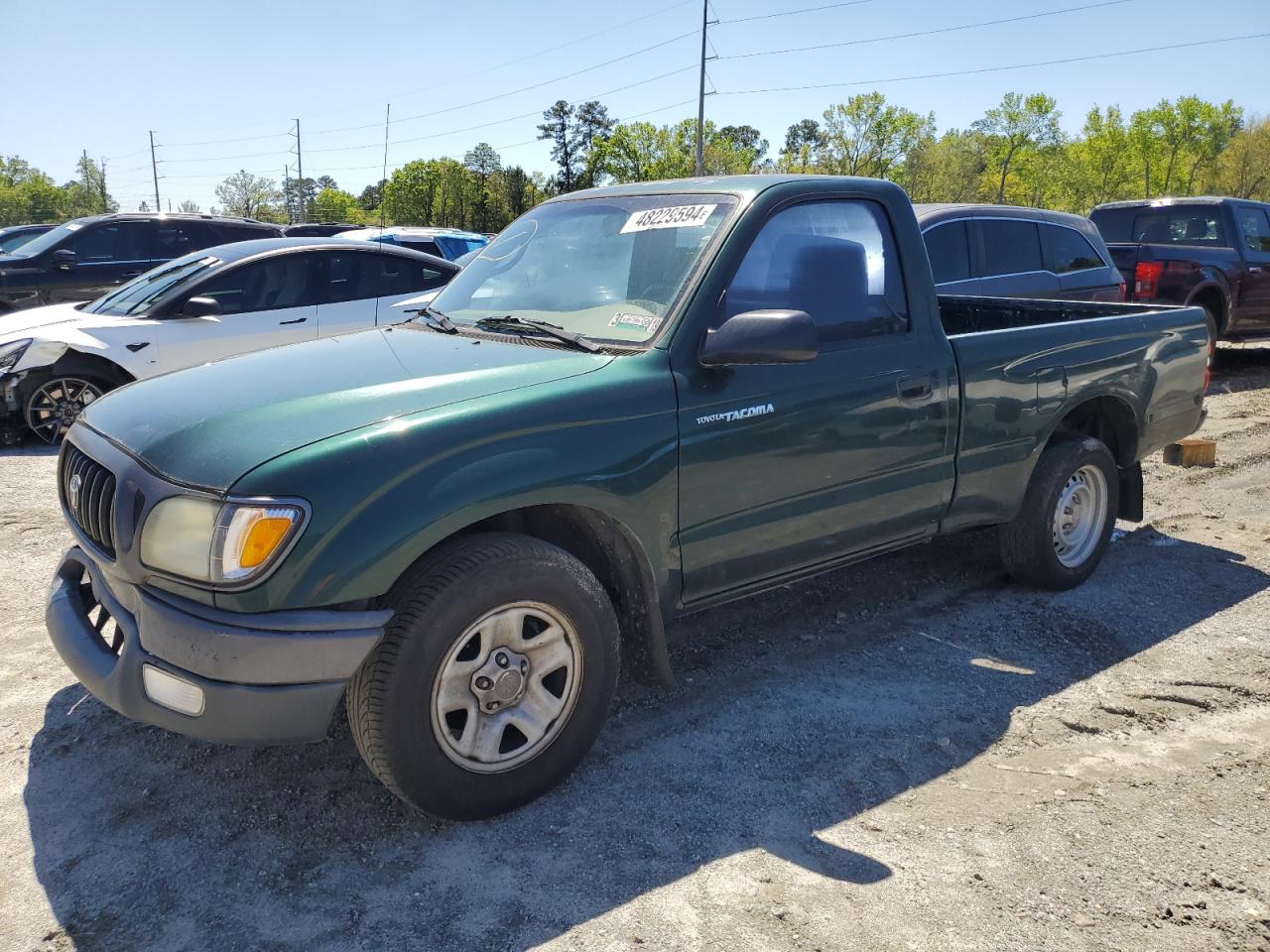 toyota tacoma 2003 5tenl42n23z263253