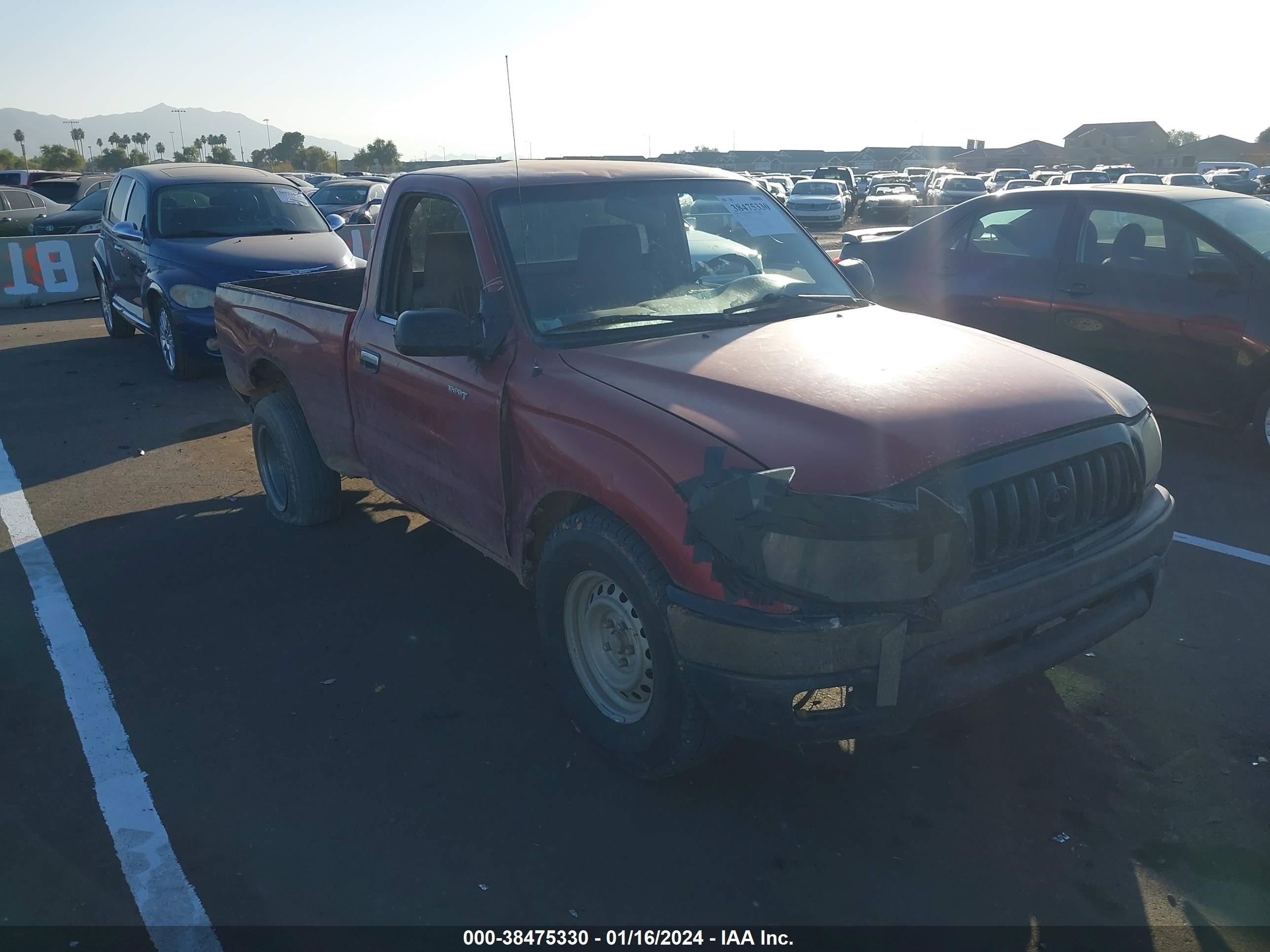 toyota tacoma 2004 5tenl42n34z373794