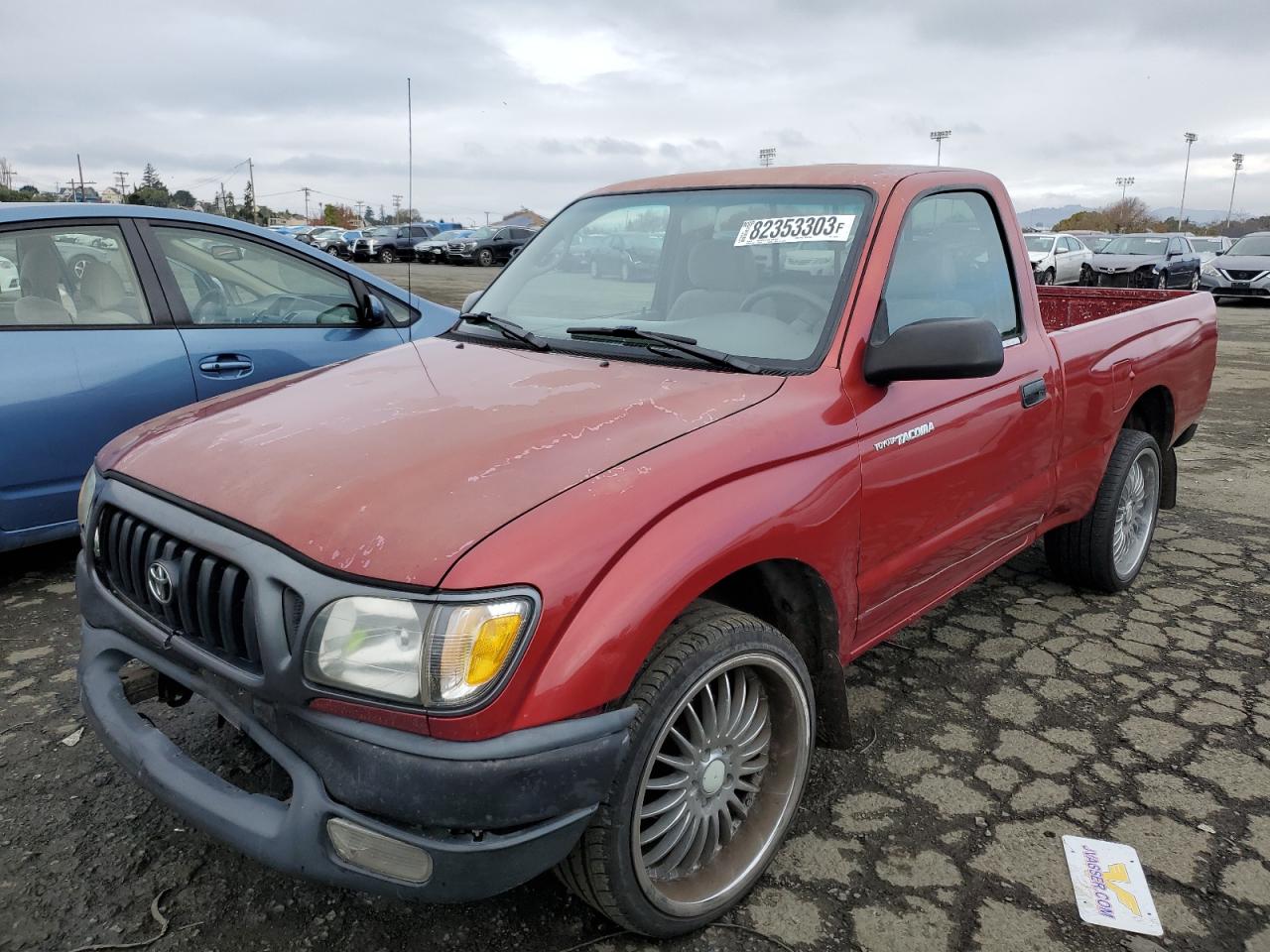 toyota tacoma 2004 5tenl42n44z439107