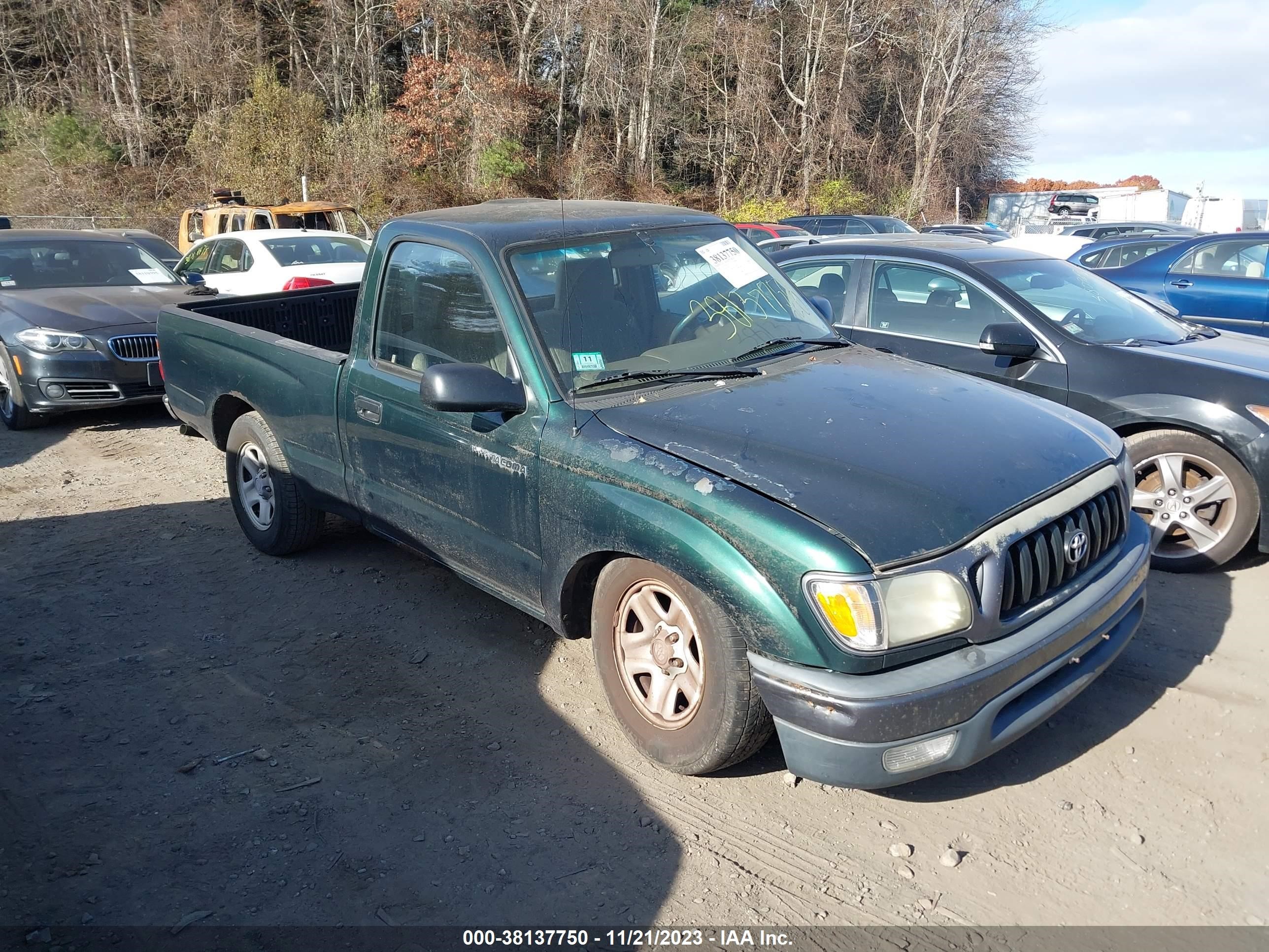 toyota tacoma 2001 5tenl42n61z776020