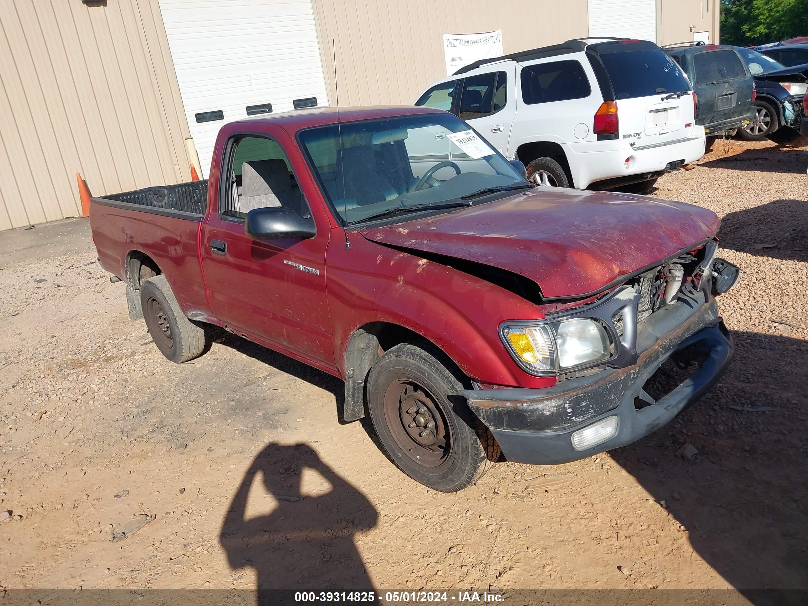 toyota tacoma 2002 5tenl42n92z014317