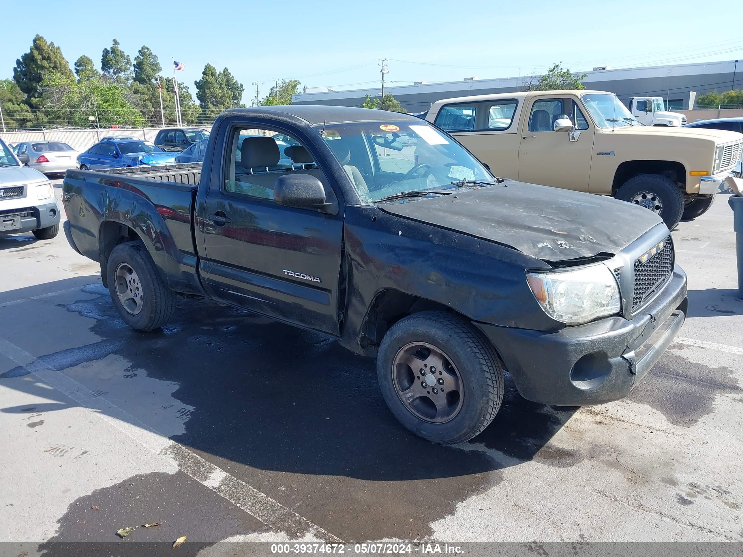 toyota tacoma 2007 5tenx22n17z322503