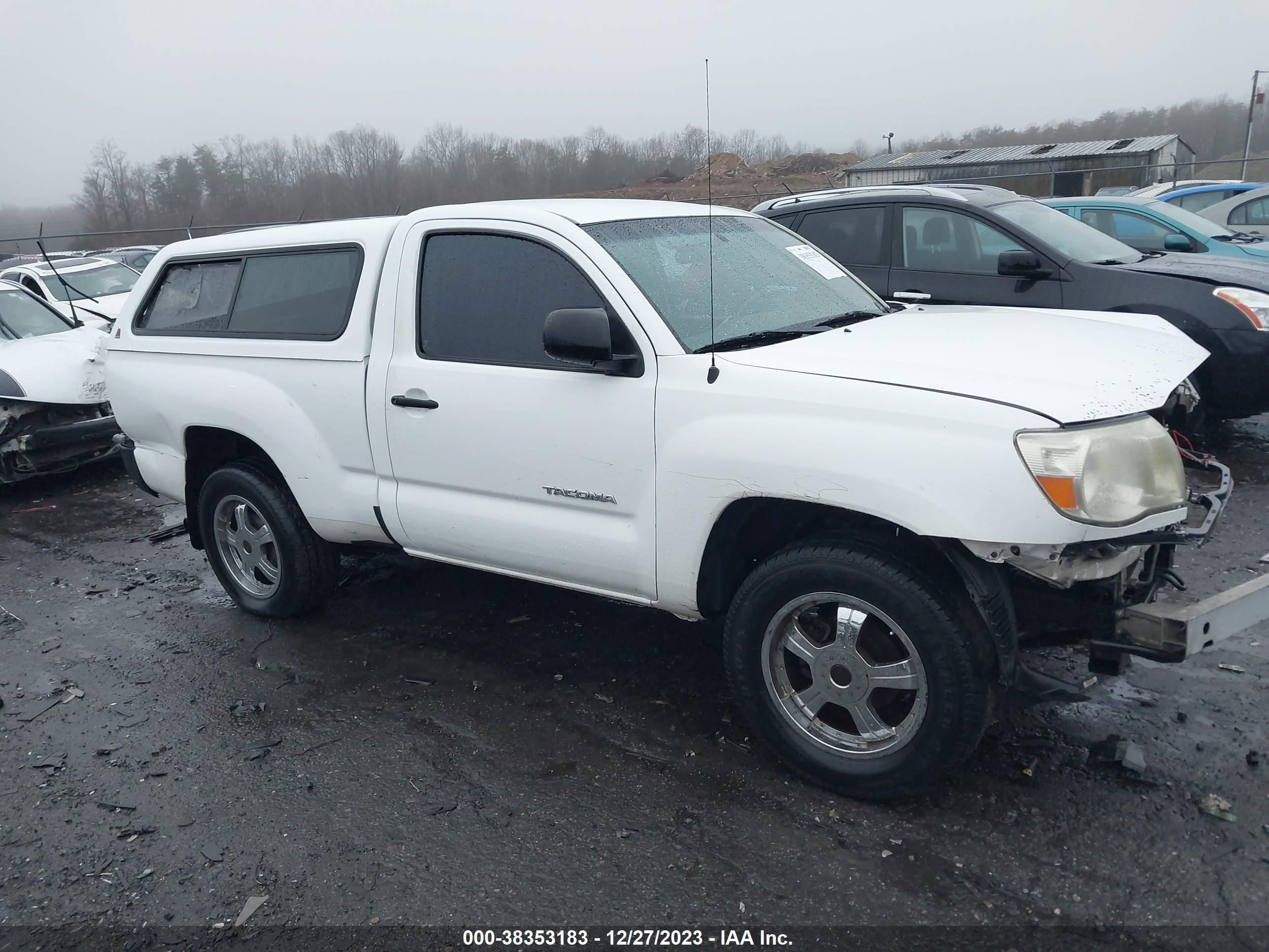 toyota tacoma 2007 5tenx22n17z469632