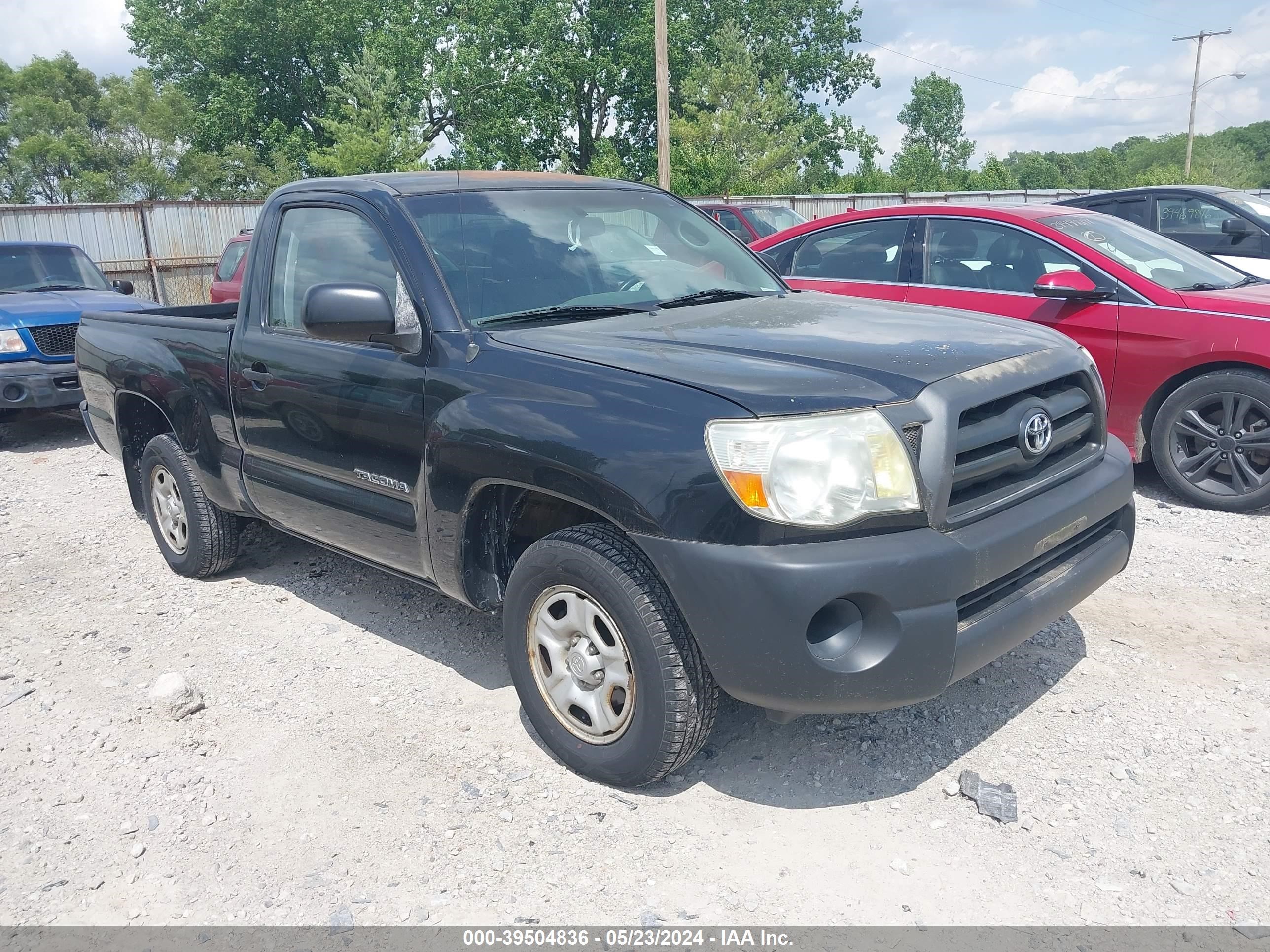 toyota tacoma 2007 5tenx22n27z395816