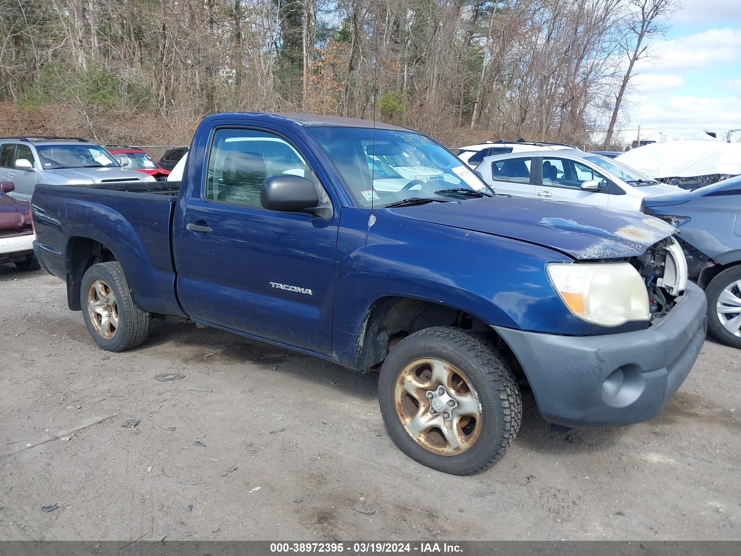 toyota tacoma 2005 5tenx22n45z055242