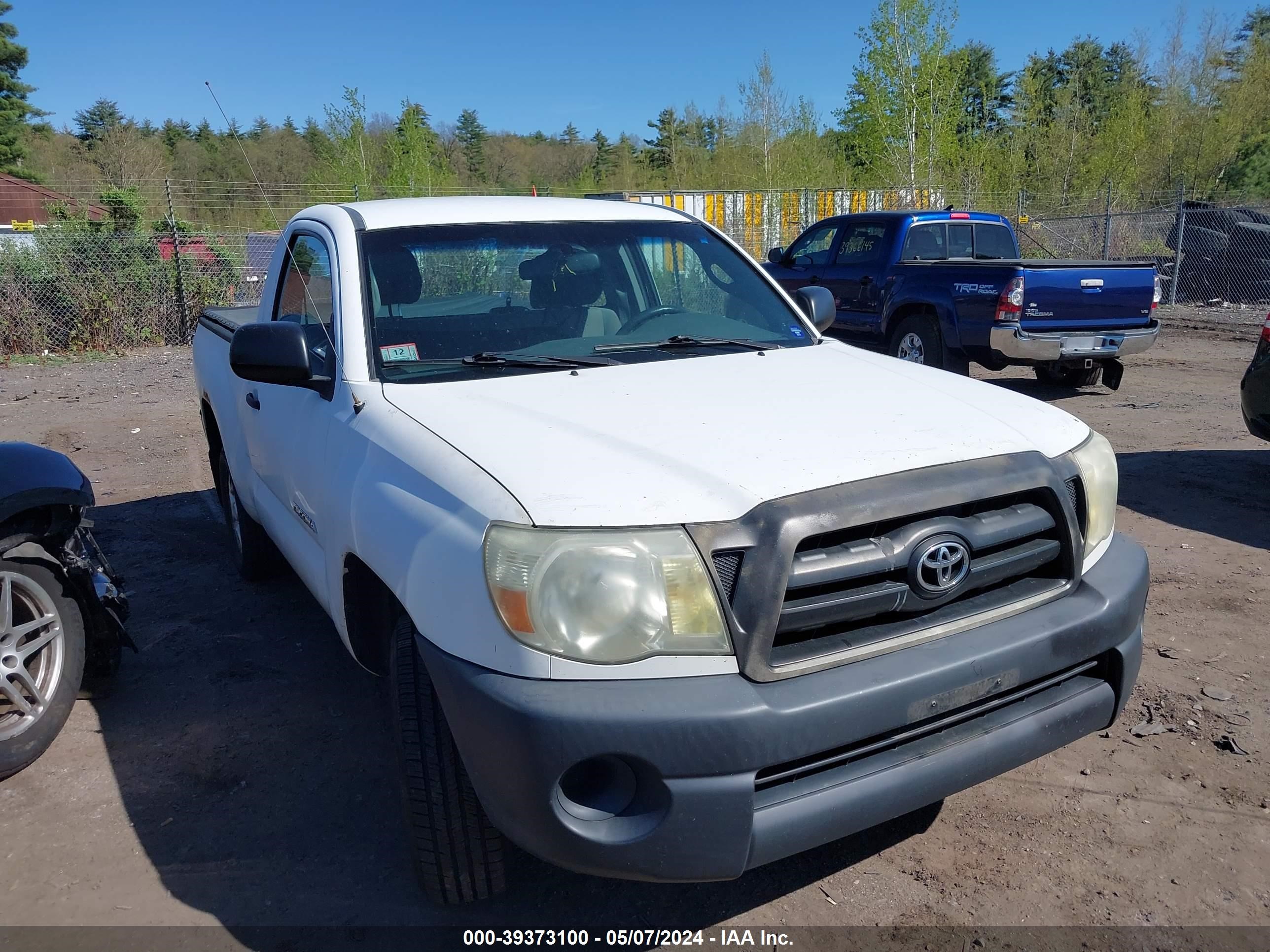 toyota tacoma 2007 5tenx22n47z376975