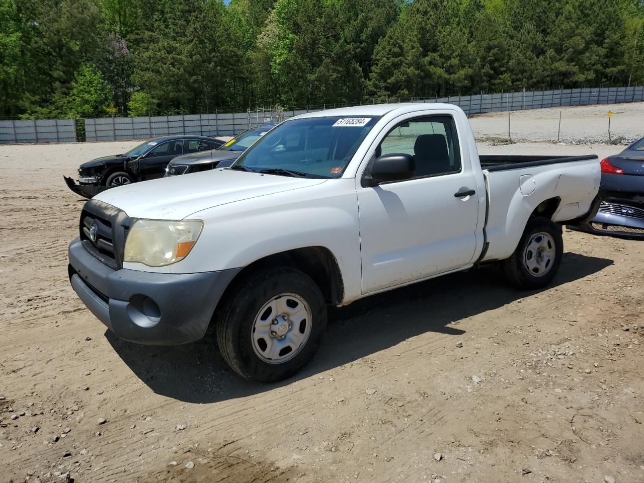 toyota tacoma 2008 5tenx22n78z476957