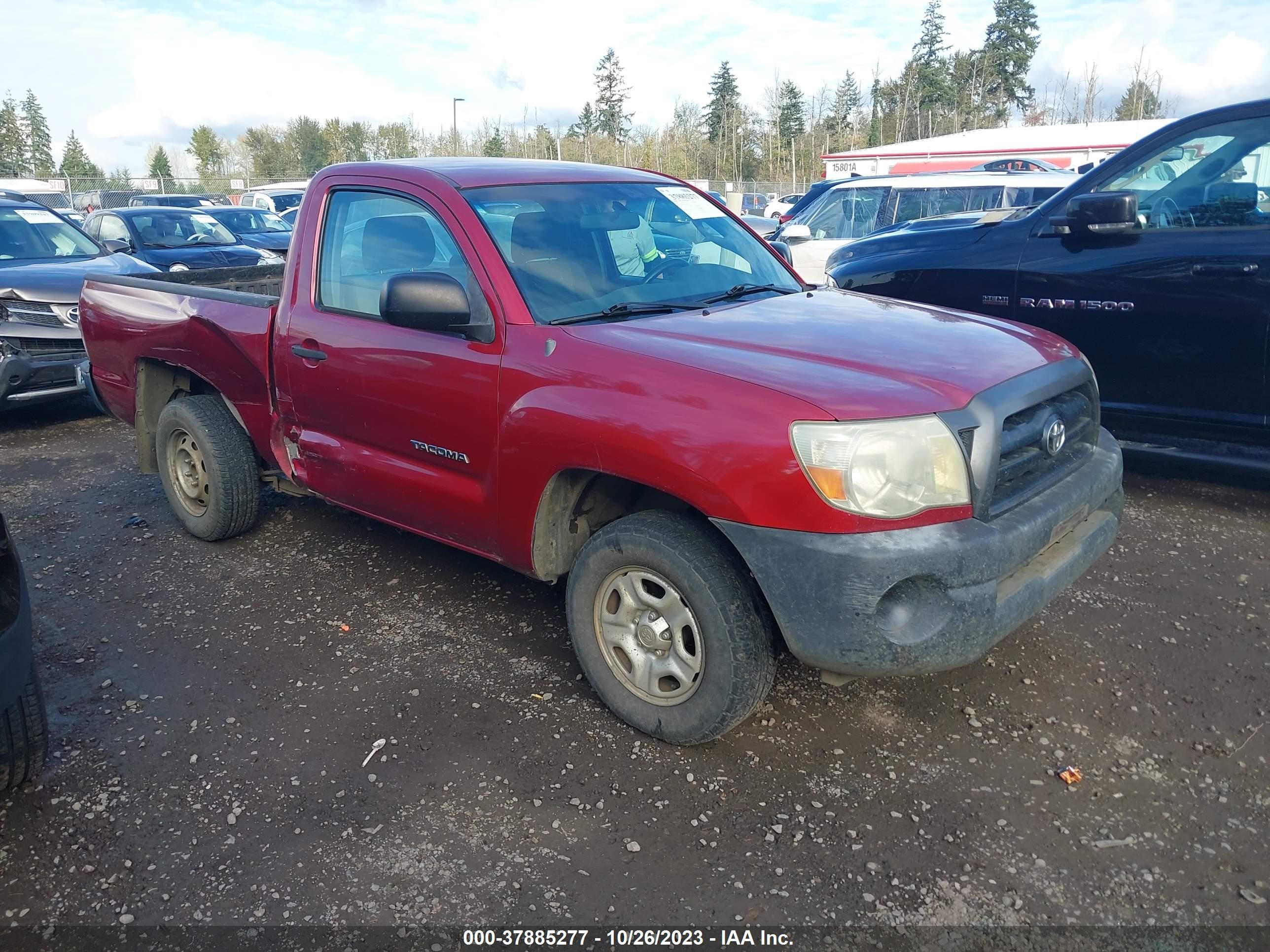 toyota tacoma 2005 5tenx22n85z110470