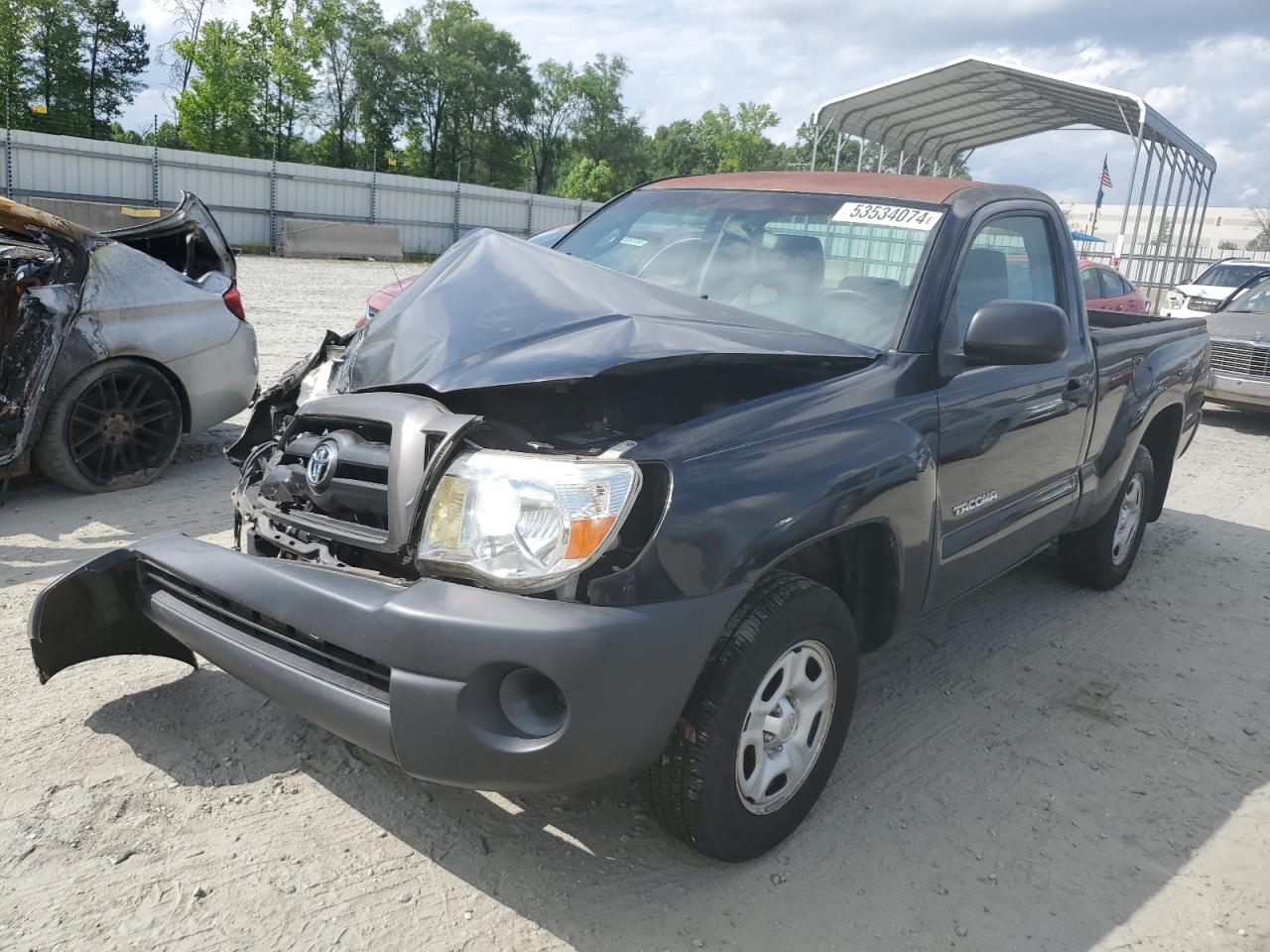 toyota tacoma 2007 5tenx22nx7z407274