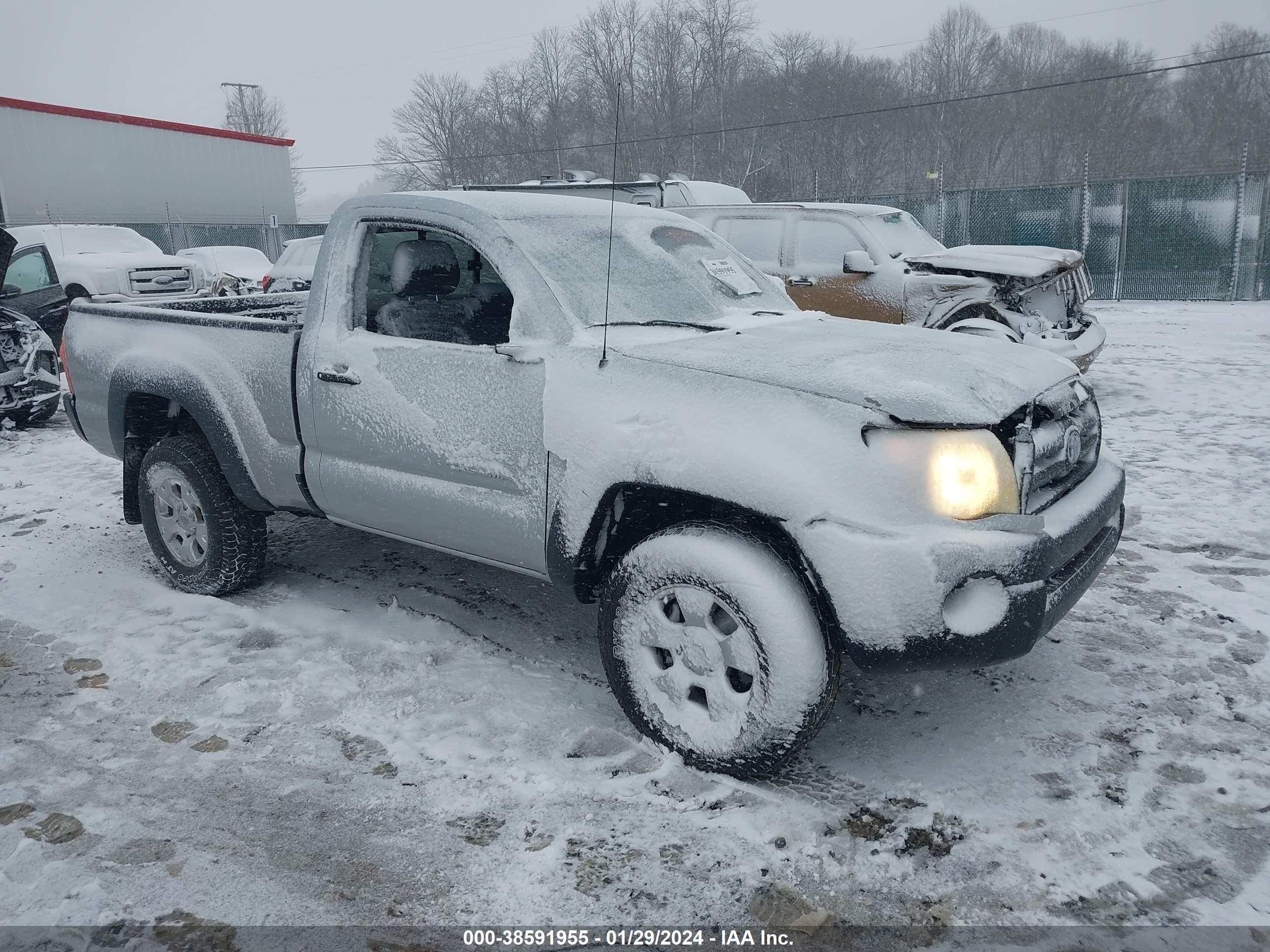 toyota tacoma 2007 5tepx42n27z358186