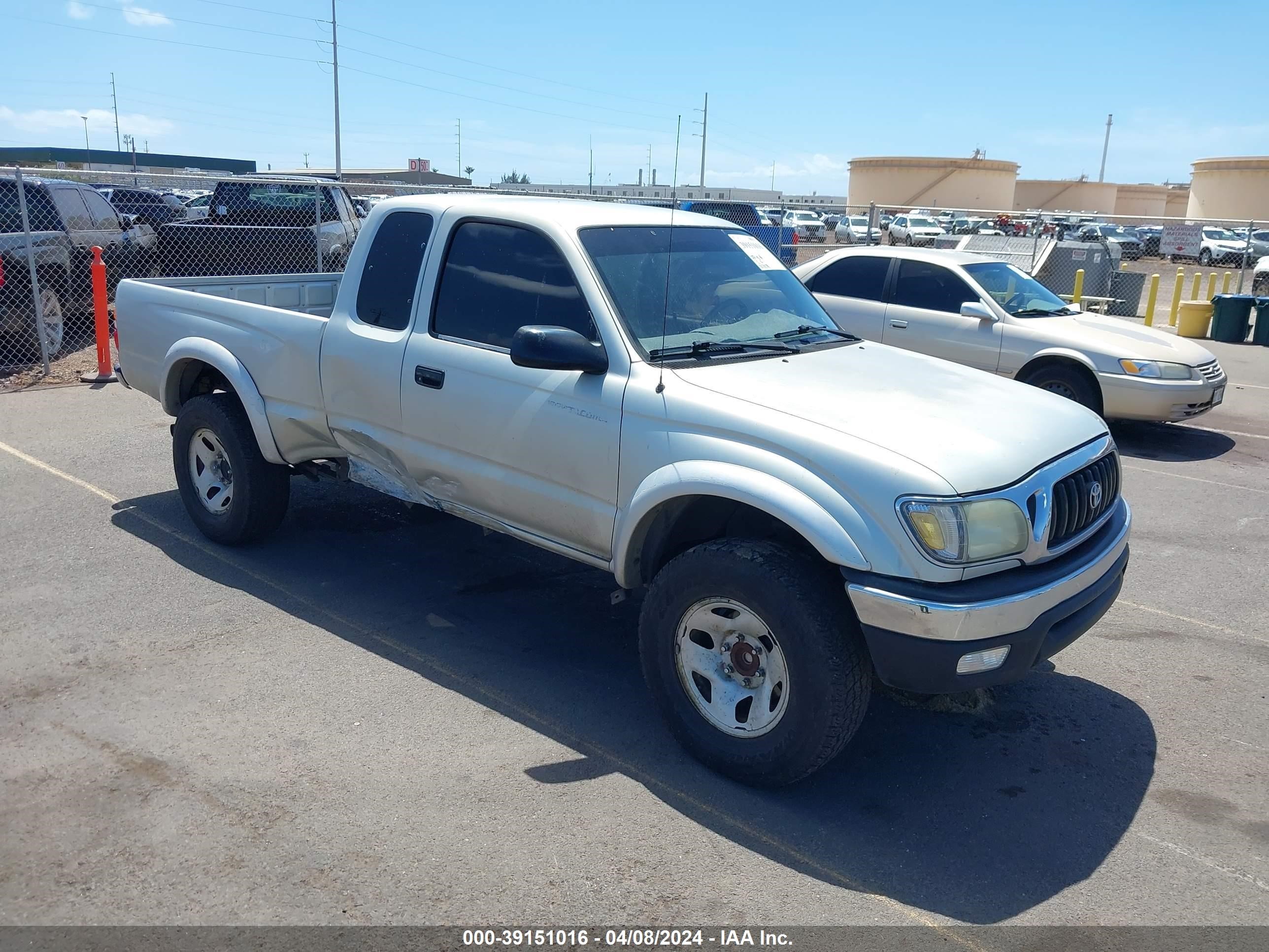 toyota tacoma 2001 5tesm92n01z798334