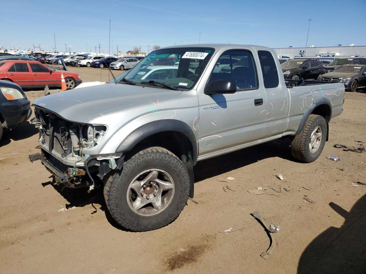 toyota tacoma 2001 5tesm92n71z758140