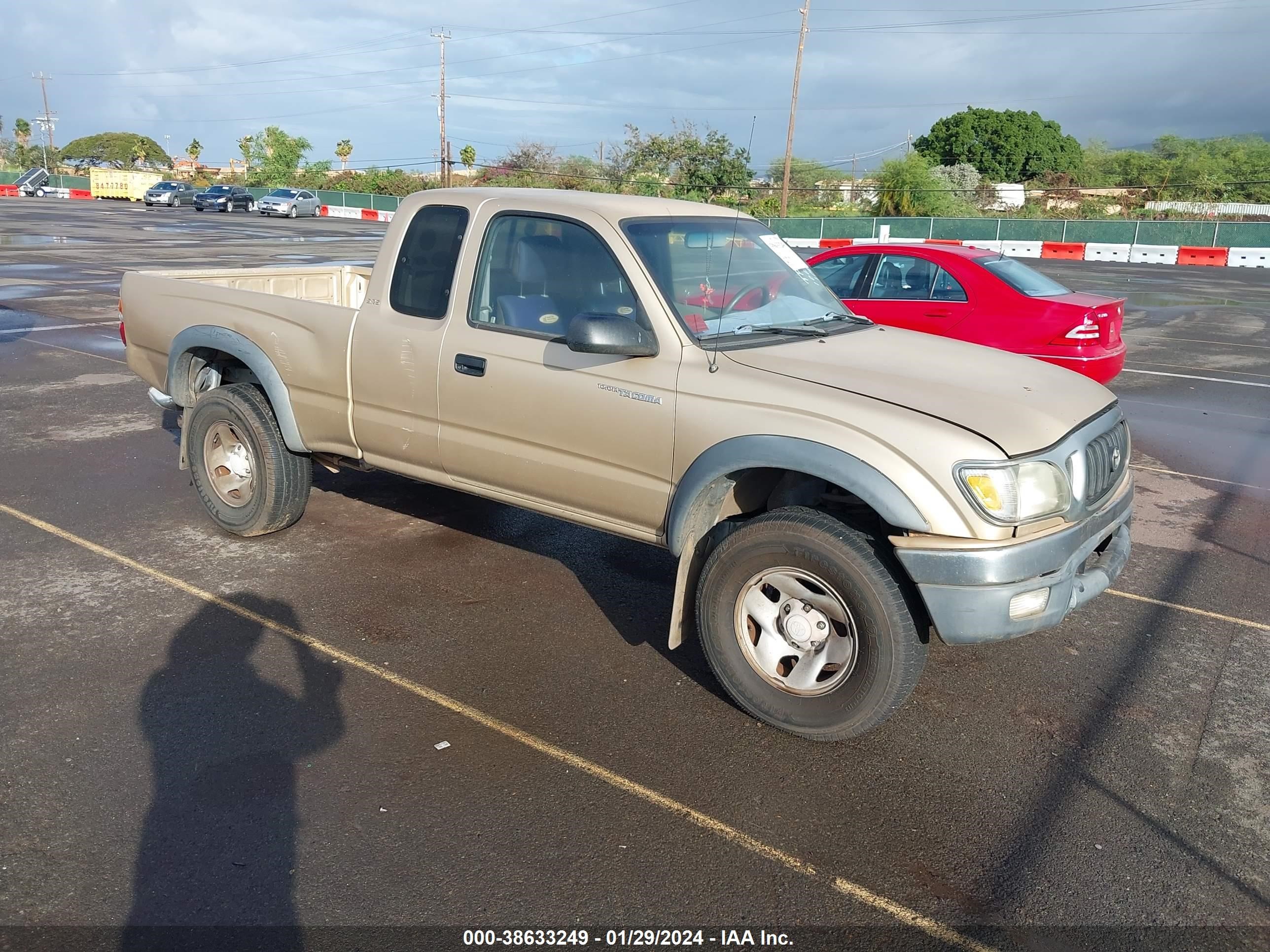 toyota tacoma 2001 5tesm92n71z780929