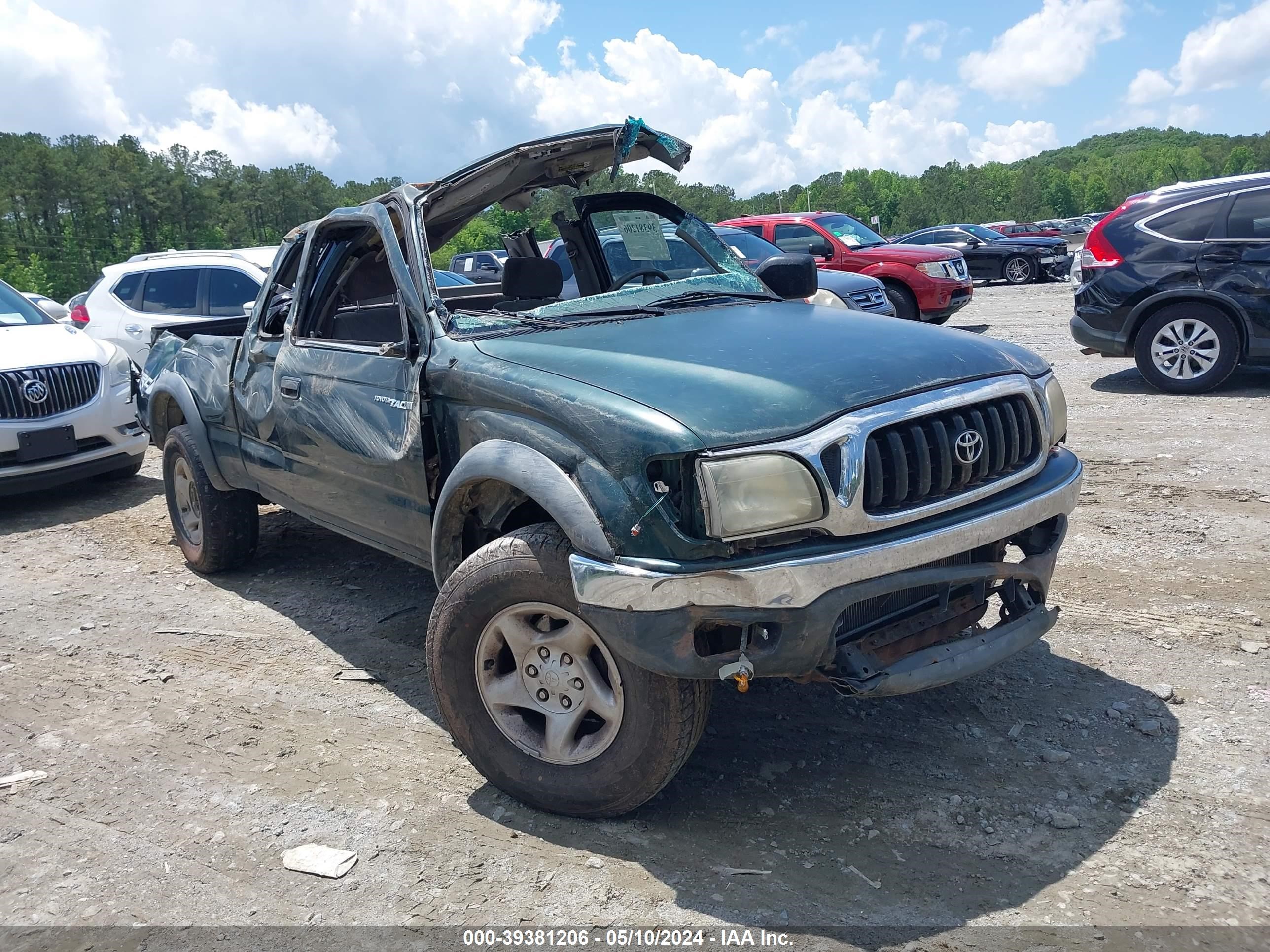 toyota tacoma 2001 5tesm92n71z869433