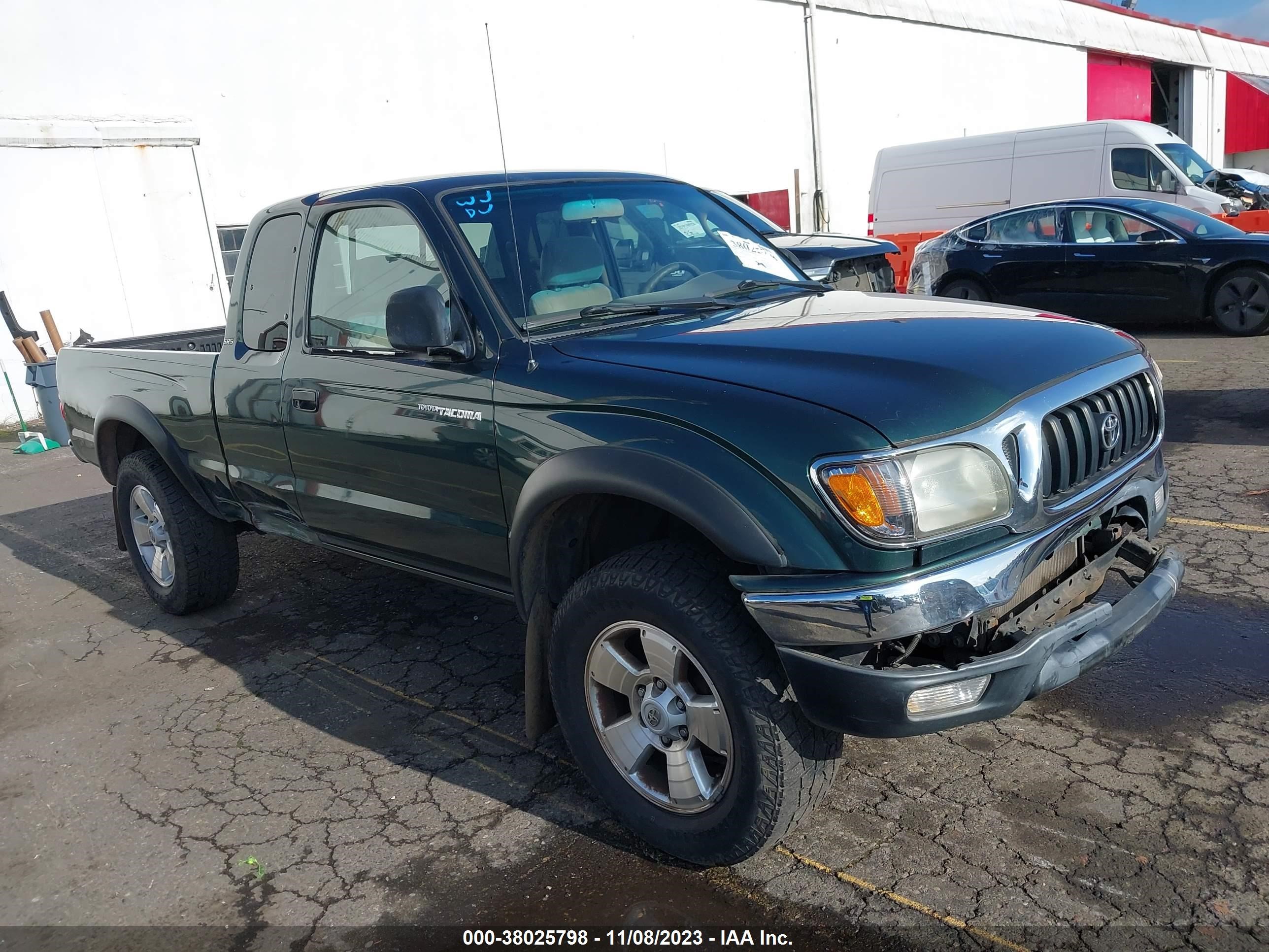 toyota tacoma 2002 5tesm92n92z009535