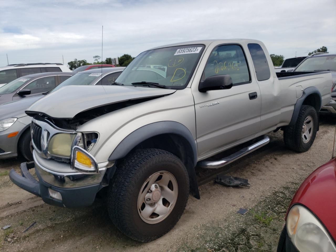 toyota tacoma 2004 5tesm92nx4z349859