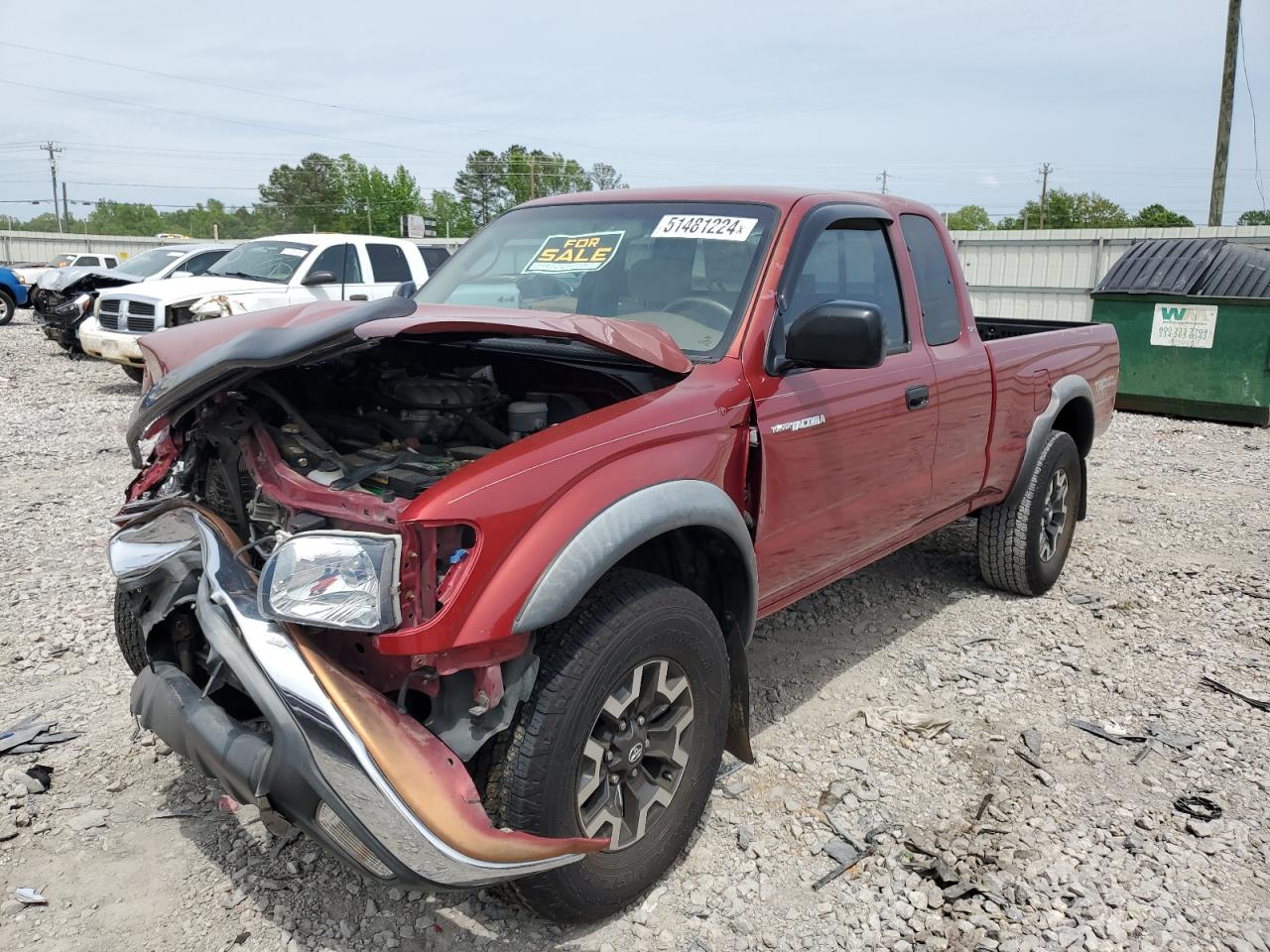 toyota tacoma 2004 5tesn92n34z318076