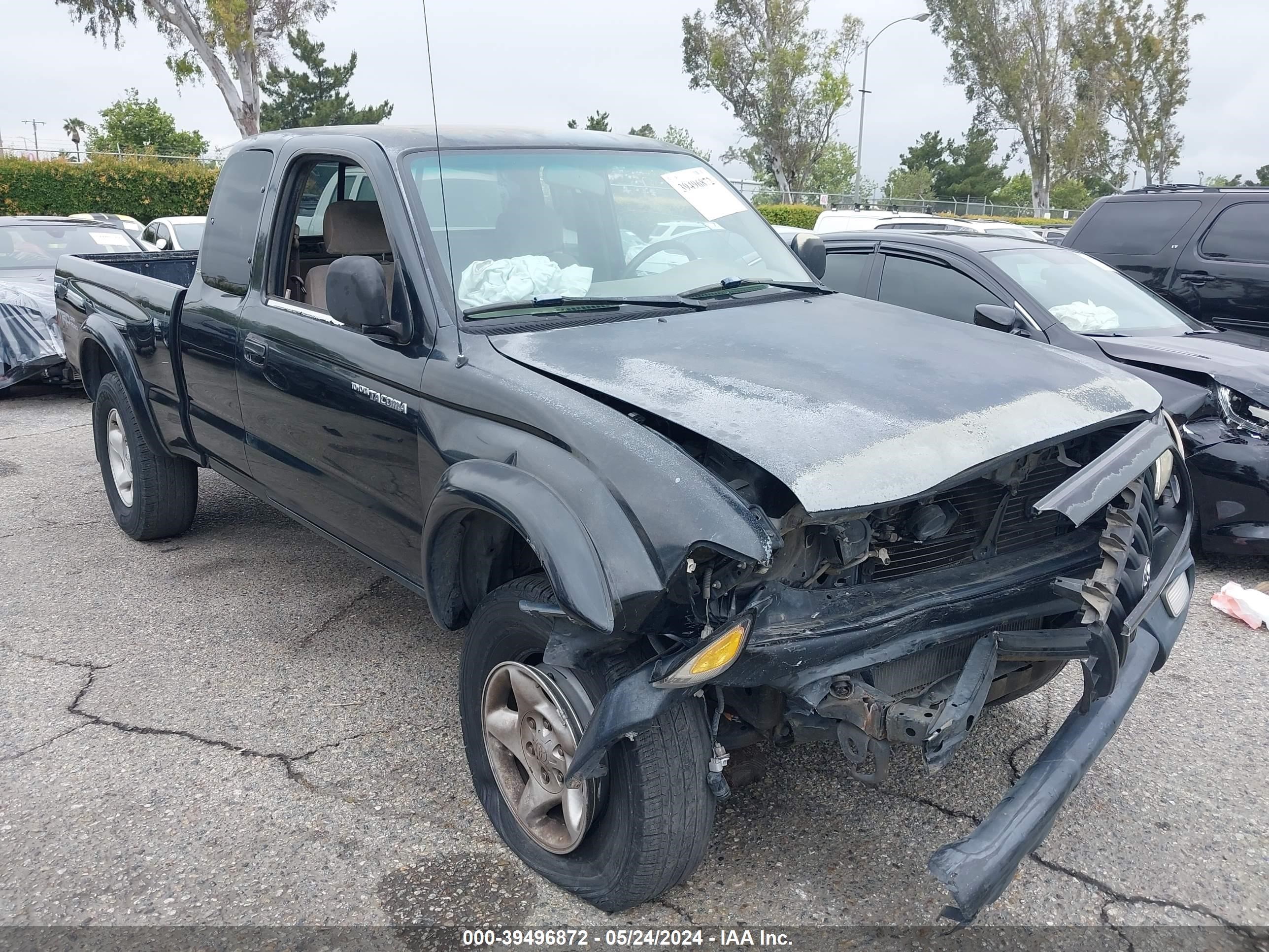 toyota tacoma 2004 5tesn92nx4z357179