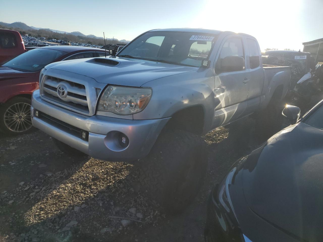 toyota tacoma 2007 5tetu62n17z366573