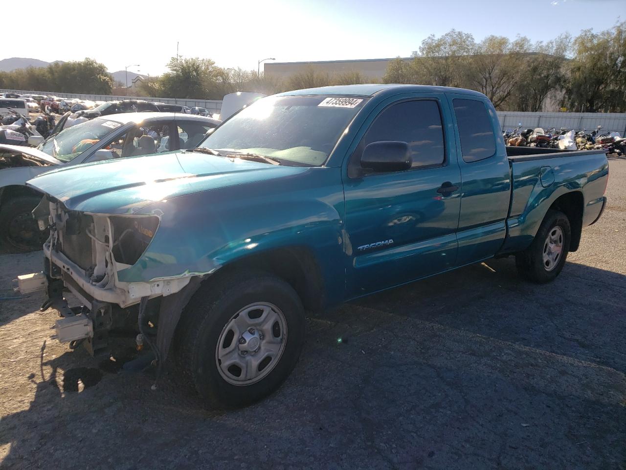 toyota tacoma 2007 5tetx22n37z451950