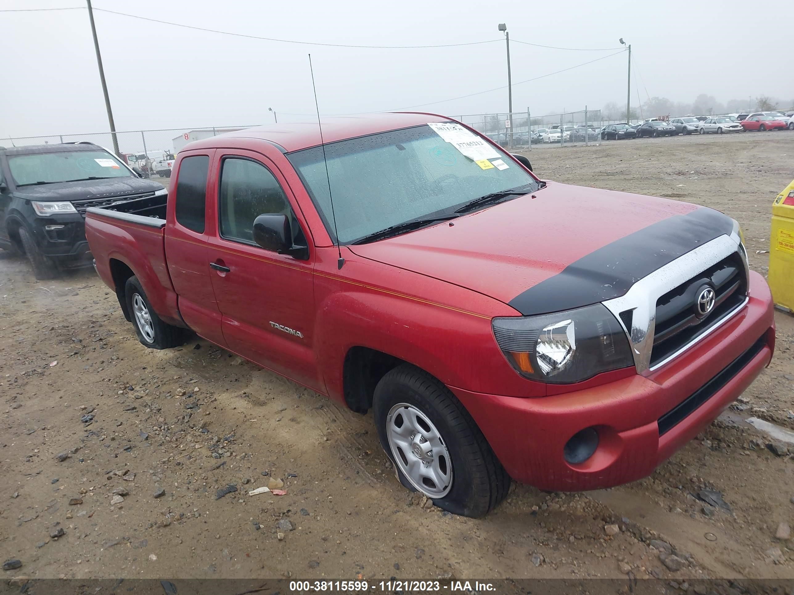 toyota tacoma 2007 5tetx22n47z406404