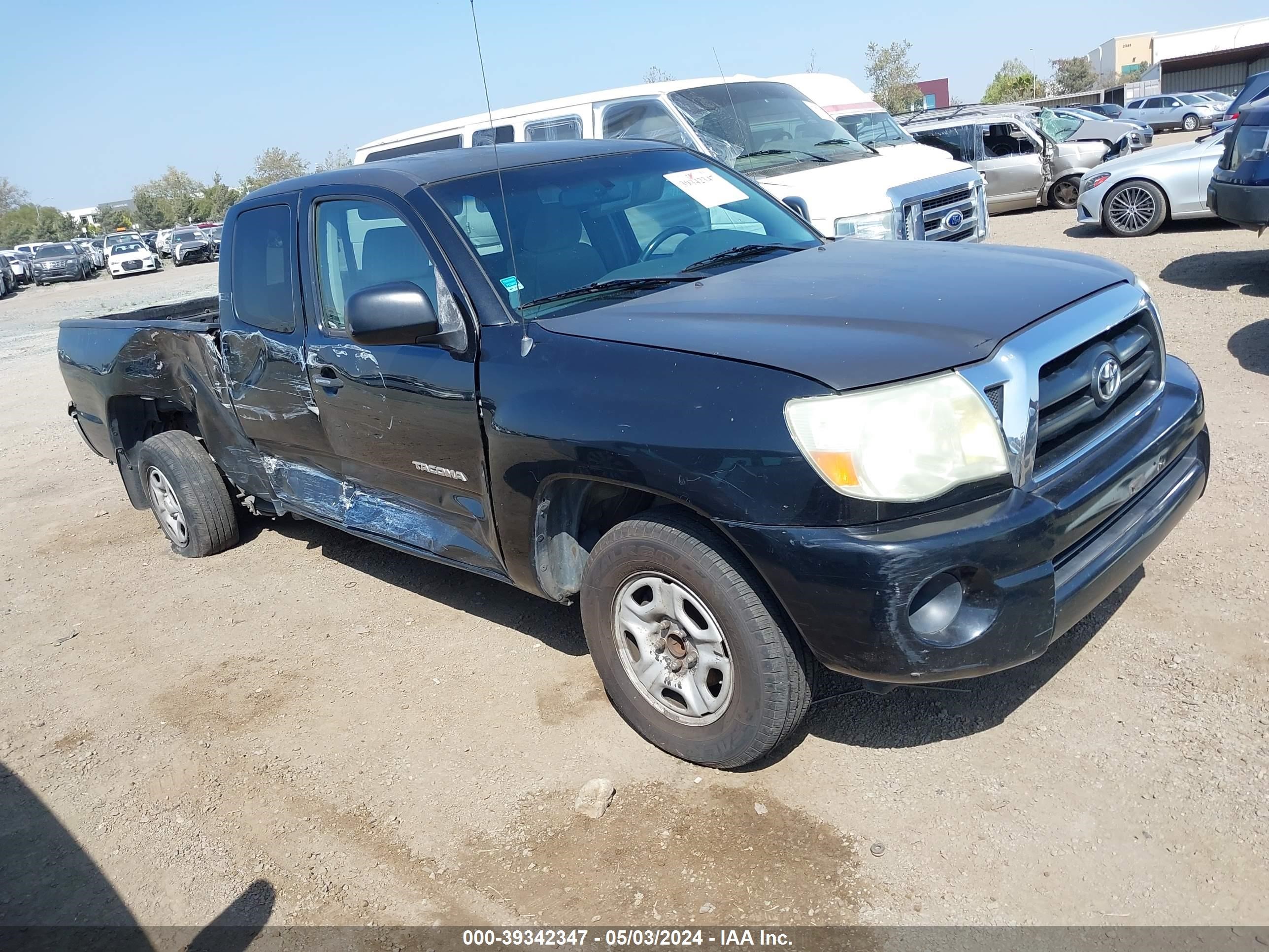 toyota tacoma 2007 5tetx22n67z373762